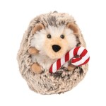 Douglas Cuddle Toys DOUGLAS - Peluche Mini ornement hérisson 'Espiègle' avec canne à sucre