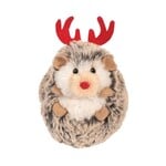 Douglas Cuddle Toys DOUGLAS - Peluche Mini ornement hérisson 'Espiègle' avec nez rouge et bois