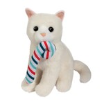 Douglas Cuddle Toys DOUGLAS - Cat Plushie with Candy Cane