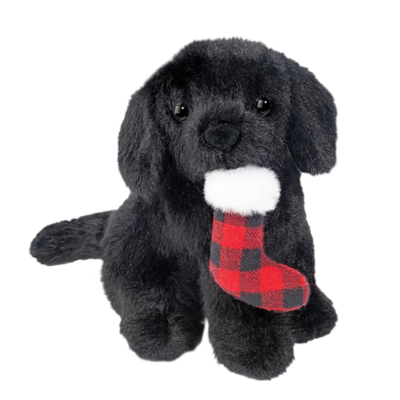 Douglas Cuddle Toys DOUGLAS - Dog Plushie with Christmas Stocking