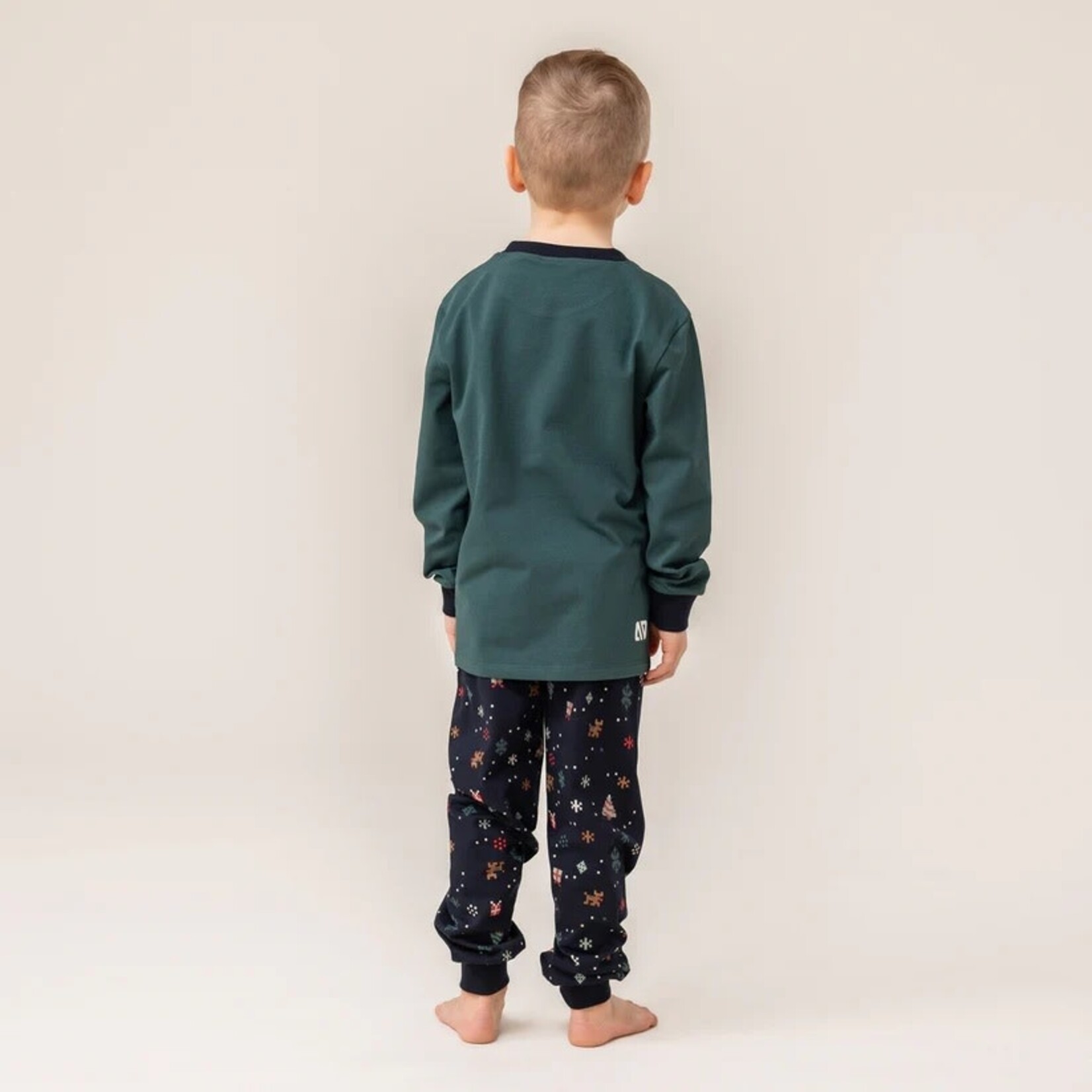 Nanö  NANÖ - Forest Green Pyjamas with Festive Video Game Print