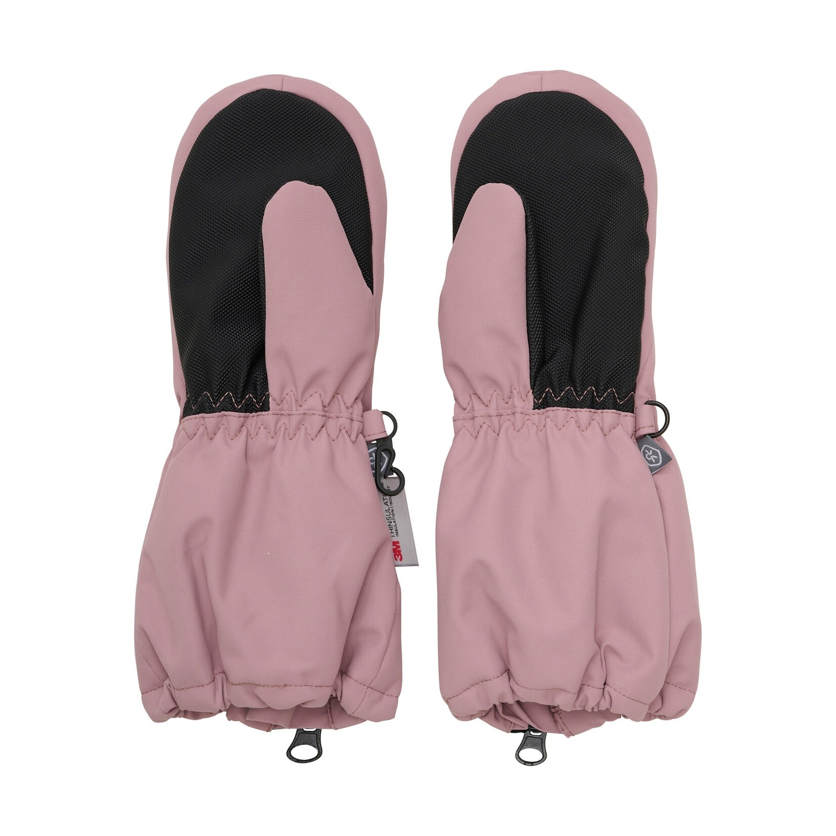 Color Kids COLOR KIDS - Mitaines d'hiver pour petits avec fermeture éclair - 'Woodrose'