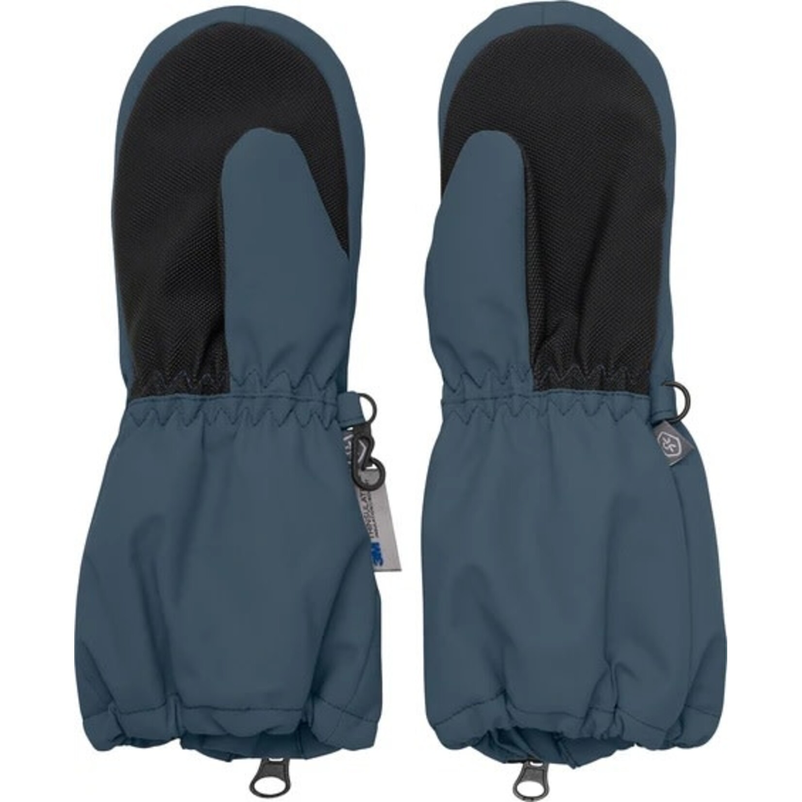 Color Kids COLOR KIDS - Mitaines d'hiver pour petits avec fermeture éclair - 'Stormy weather'