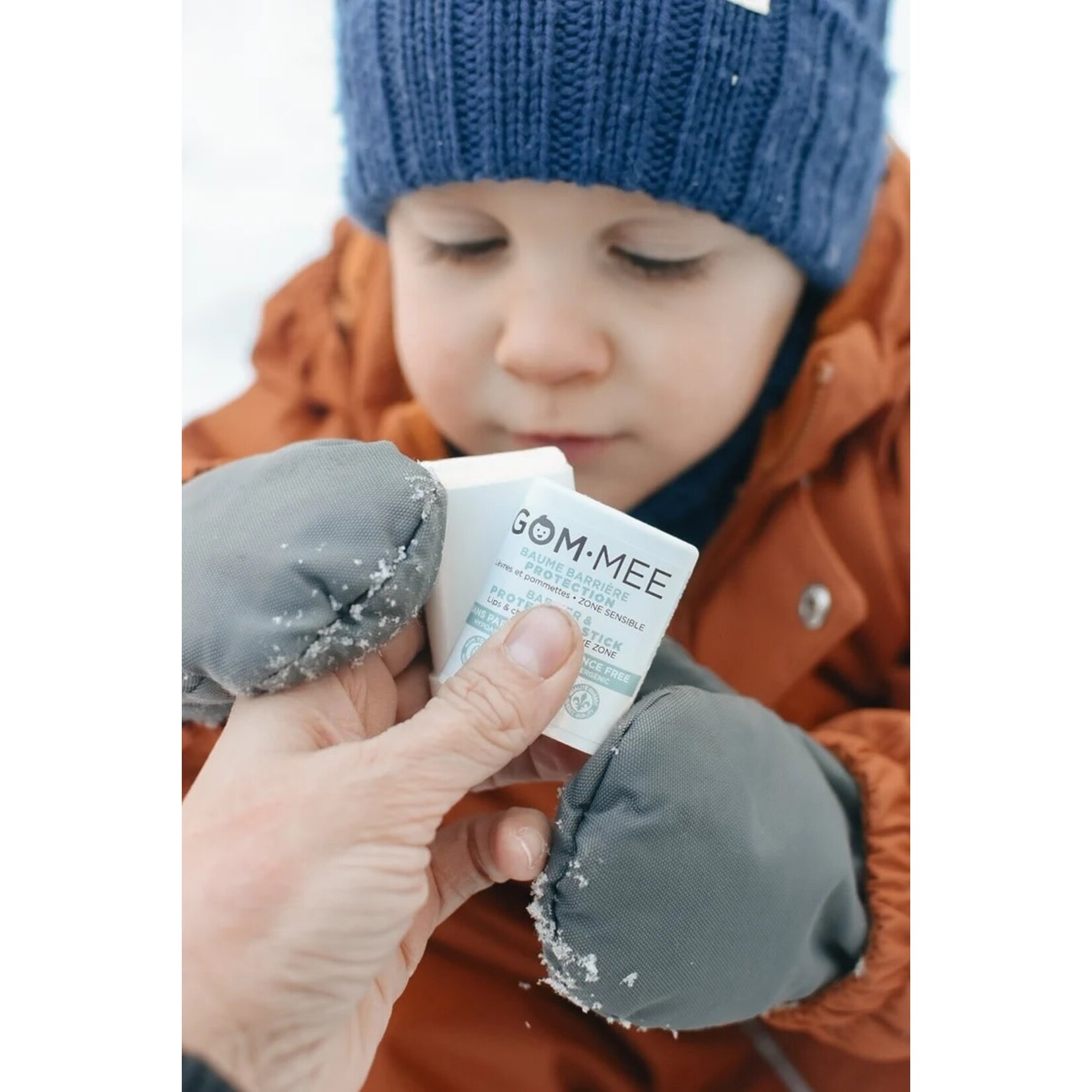 GOMMEE GOMMEE - Paquet de 2 Baumes protecteur froid, Vent, Eczéma, Peau sensible/Hypoallergénique 10g