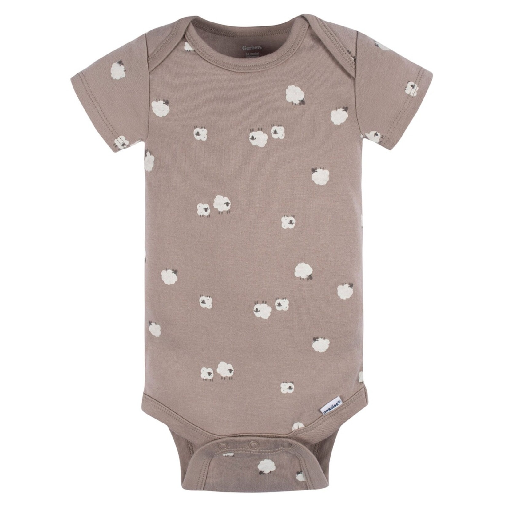 Gerber GERBER - Farm-themed short-sleeved bodysuit trio