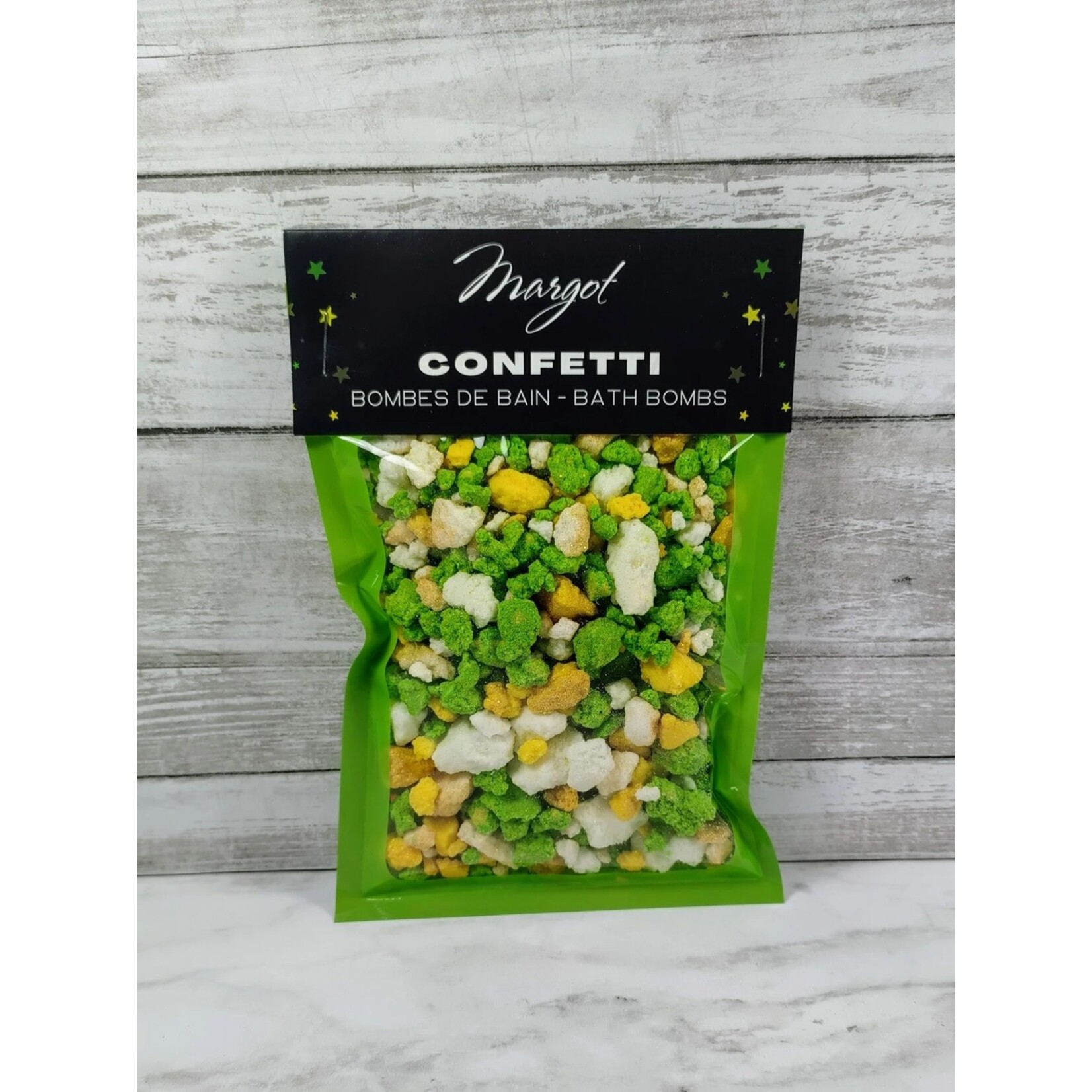 Margot MARGOT - Bath Confetti 'Stars' - Green Fruits Mix