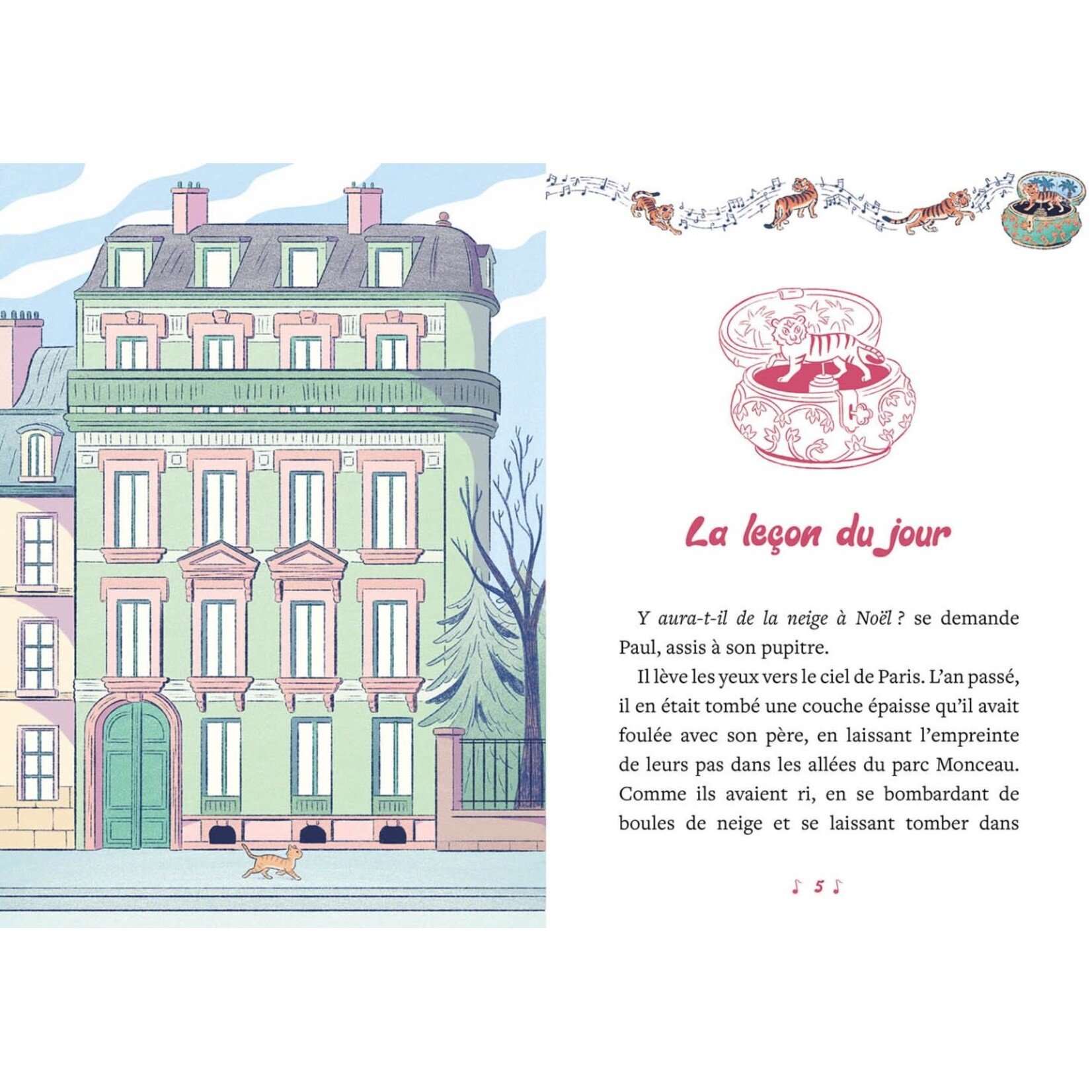 AUZOU (Éditions) AUZOU - Mon roman de l'Avent : Un noel à Paris  (7 ans +)