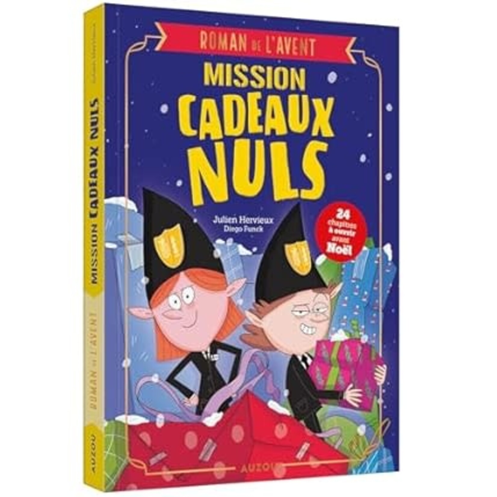 AUZOU (Éditions) AUZOU - Mon roman de l'Avent : Mission cadeaux nuls (6 ans +)