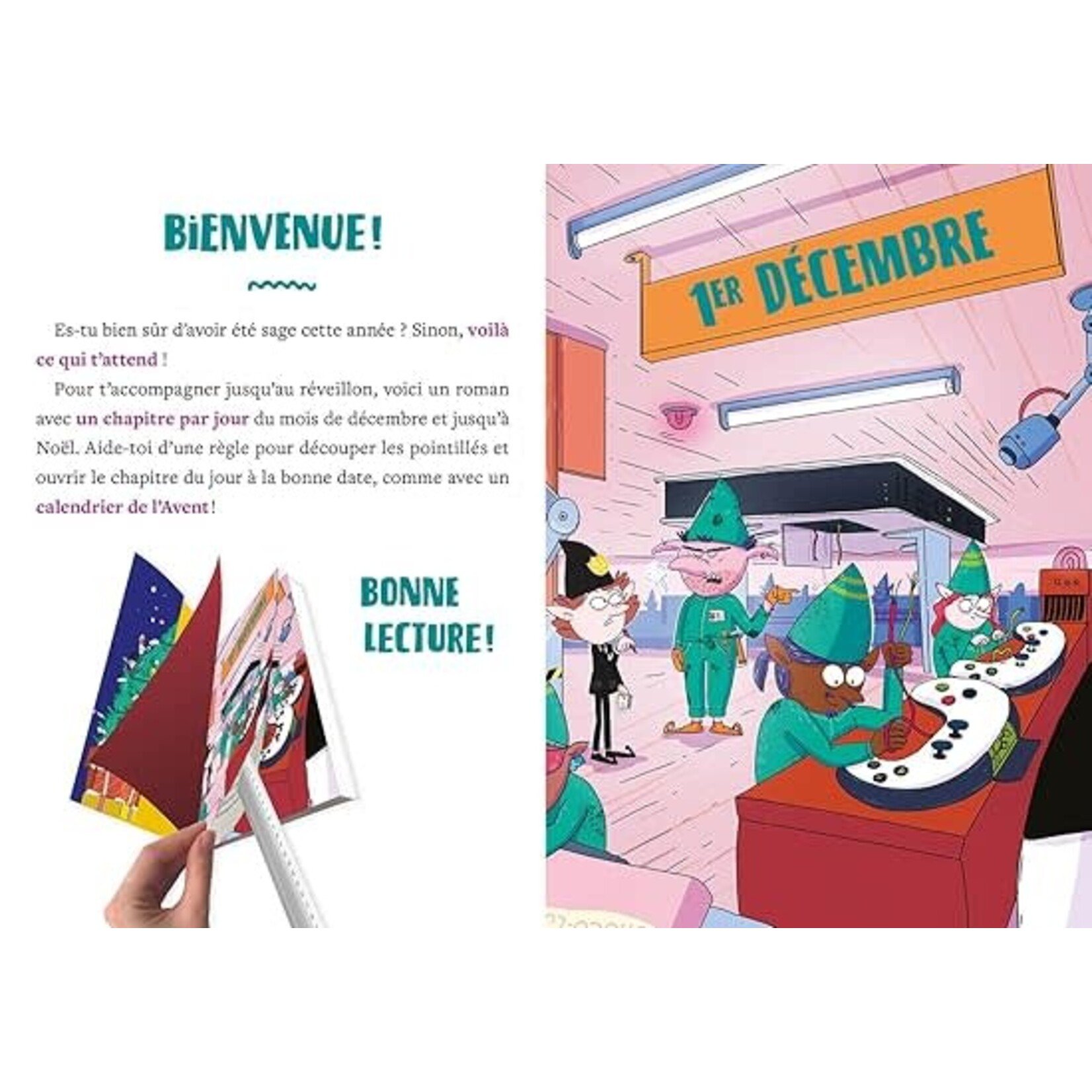 AUZOU (Éditions) AUZOU - Mon roman de l'Avent : Mission cadeaux nuls (6 ans +)