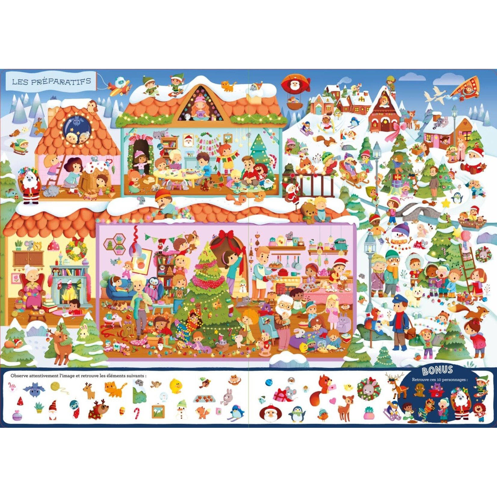 AUZOU (Éditions) AUZOU - Cherche et trouve géant: Joyeux Noël!