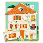 Djeco DJECO - Puzzle 3 niveaux  'Chez Leo ' 12 pcs