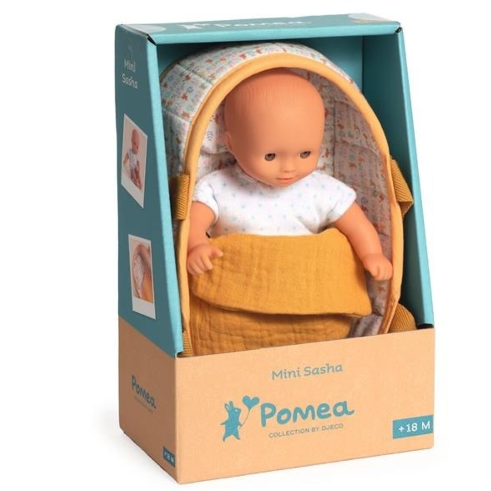 Djeco DJECO - Mini Sasha - Poupée collection Poméa