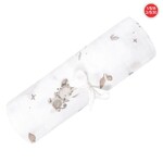 Perlimpinpin PERLIMPINPIN - Couverture mousseline de coton  - Souris et feuillages