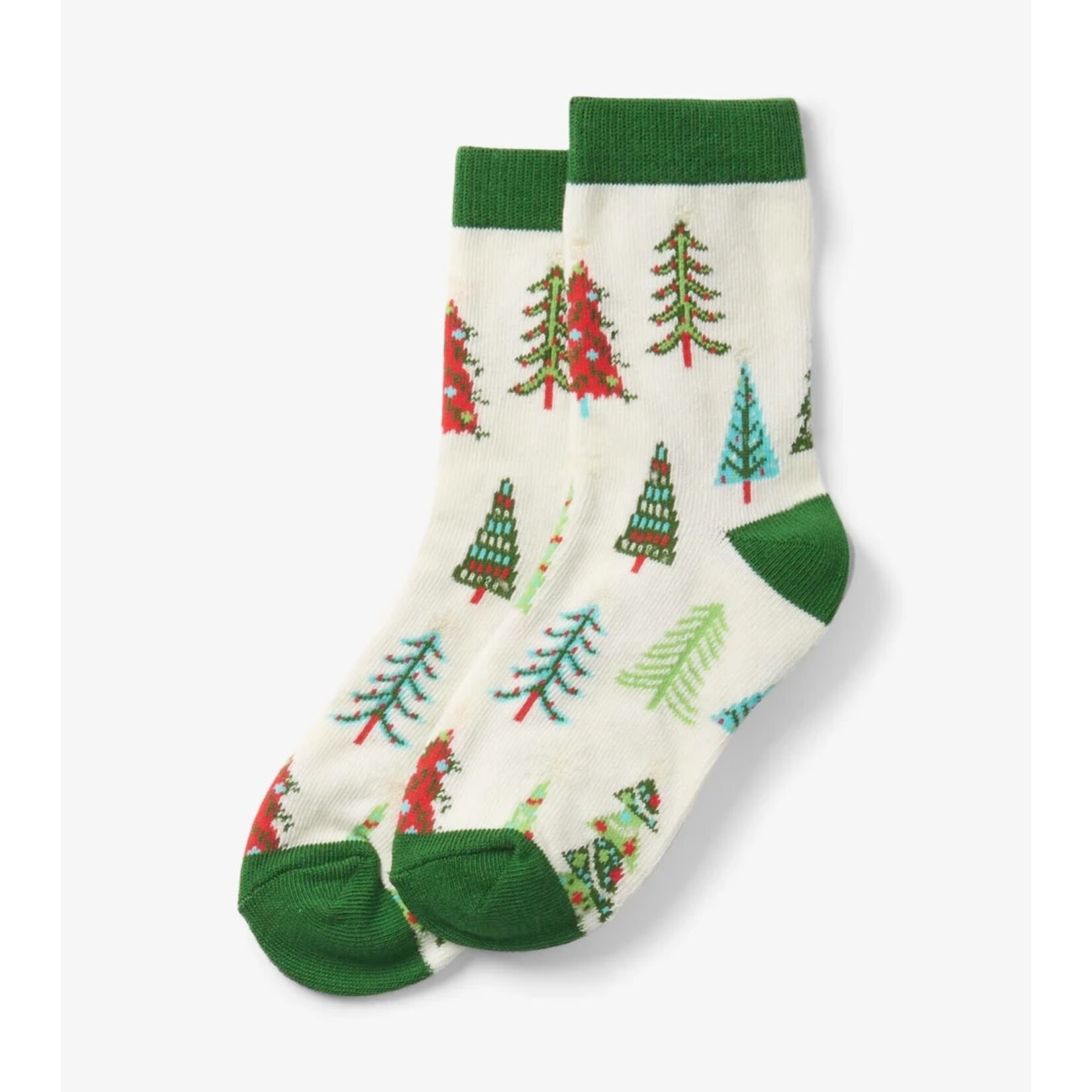 Hatley HATLEY -  Chaussettes montantes pour enfants avec sapins de Noël