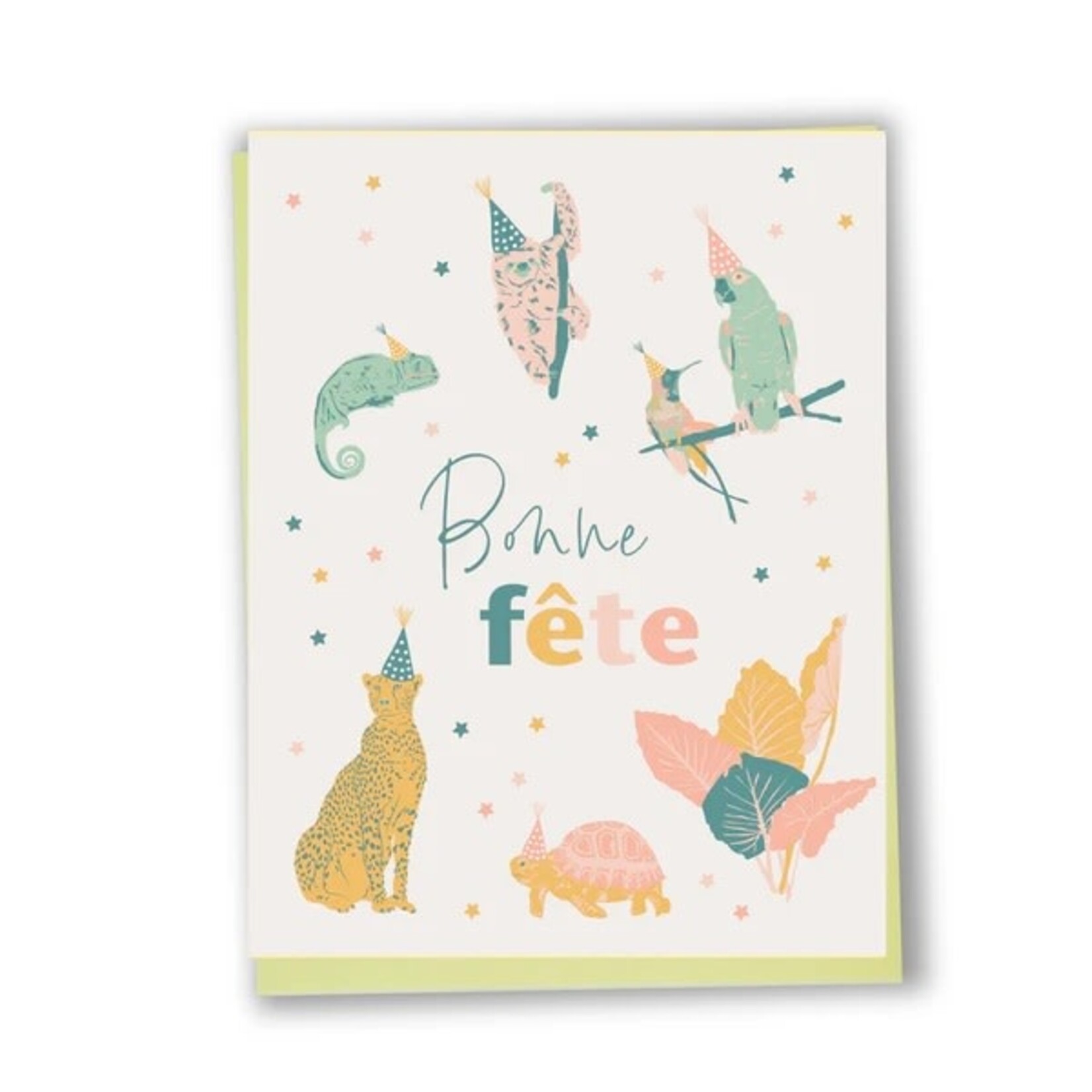 Lili Graffiti LILI GRAFFITI - Greeting card - Happy Birthday - Animals