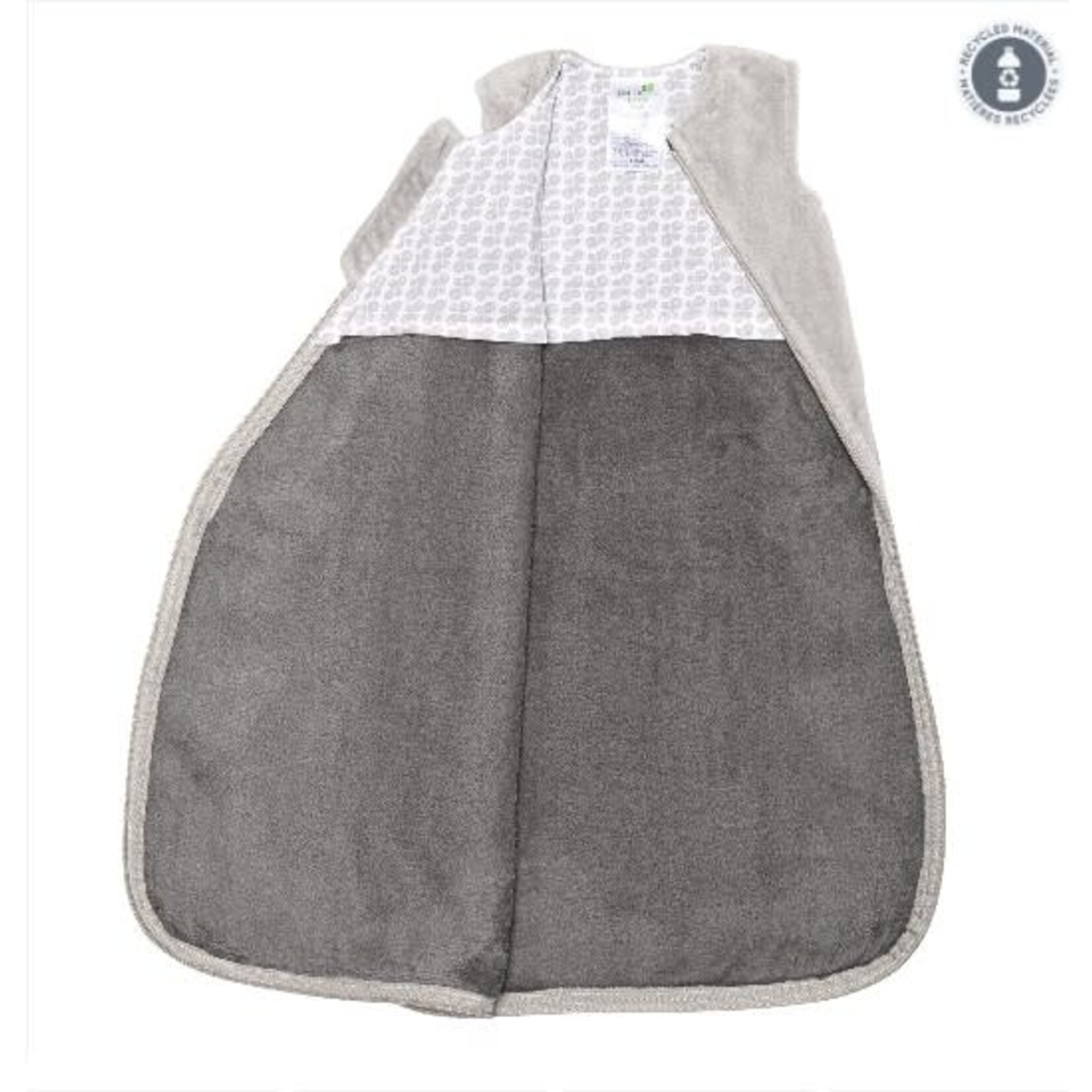 Perlimpinpin PERLIMPINPIN - Plush sleeping bag/nightgown - Plain Taupe (1.5 togs)