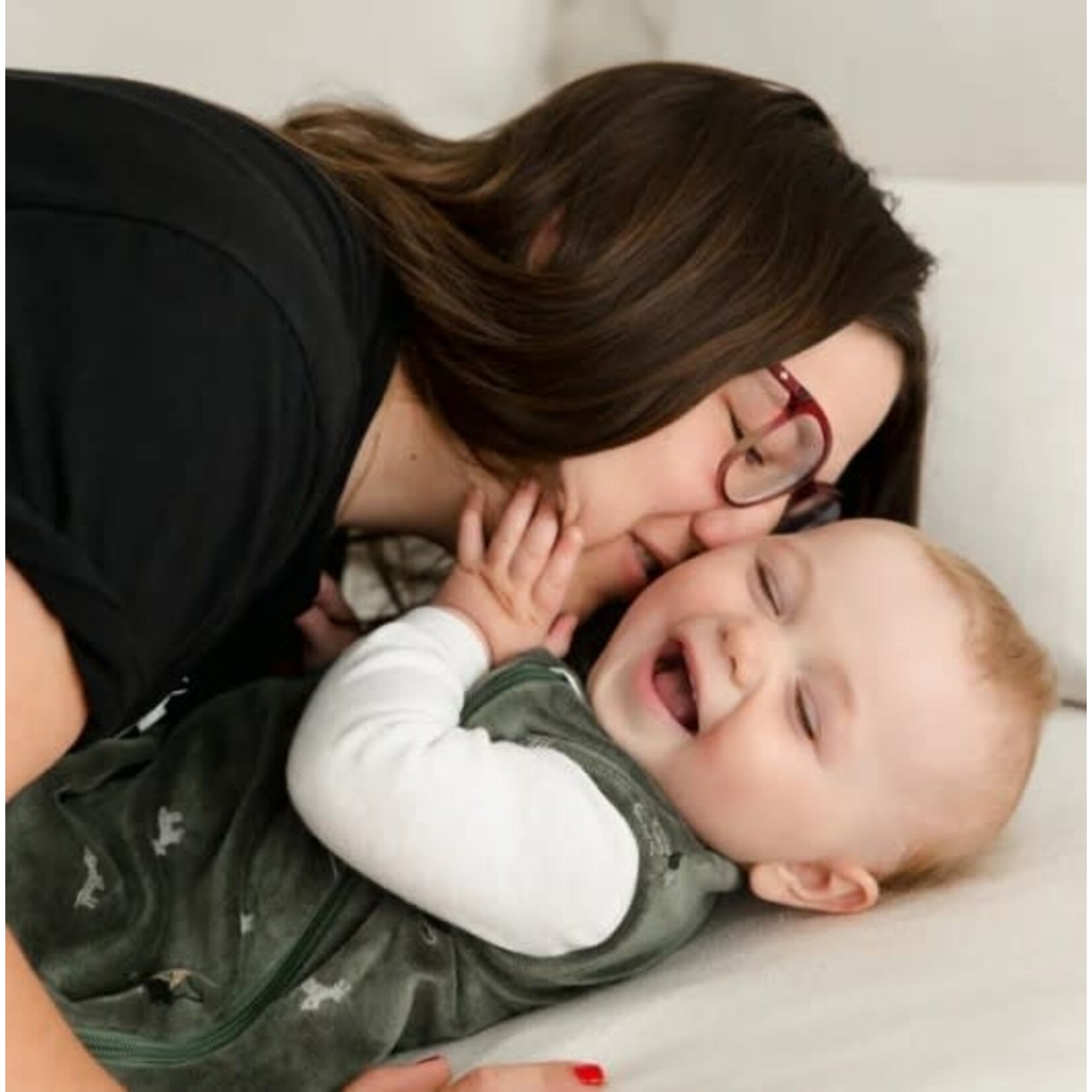 Perlimpinpin PERLIMPINPIN - Plush sleeping bag/nightgown - Forest (1 tog)