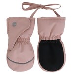Calikids CALIKIDS - Waterproof winter mittens with drawstring and Velcro for baby 'Blush Pink"