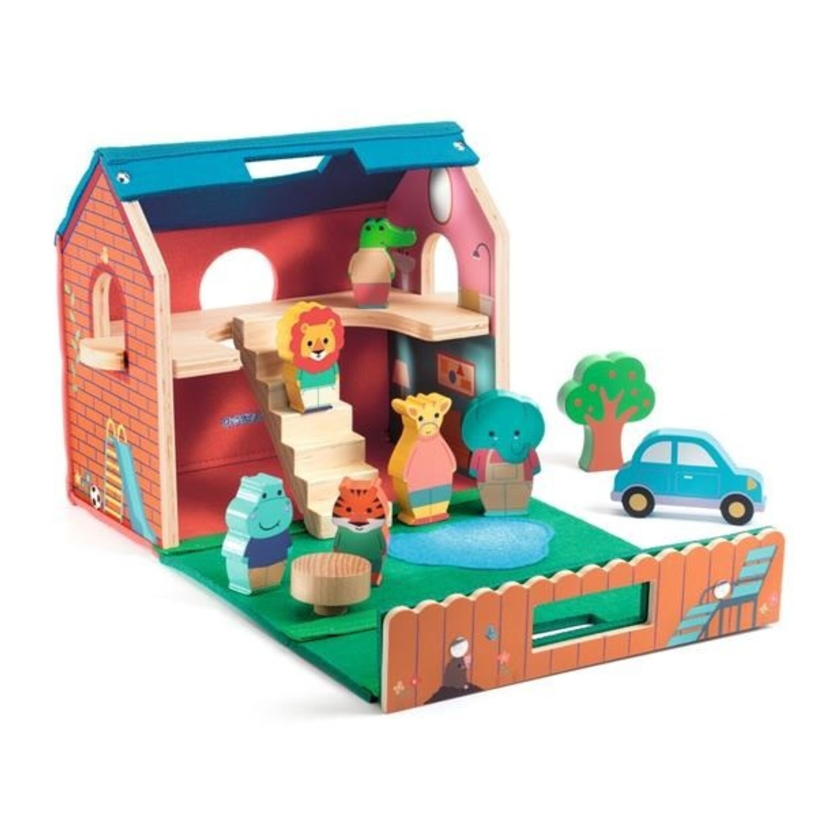 Djeco DJECO - 'Softi House' Handling Game