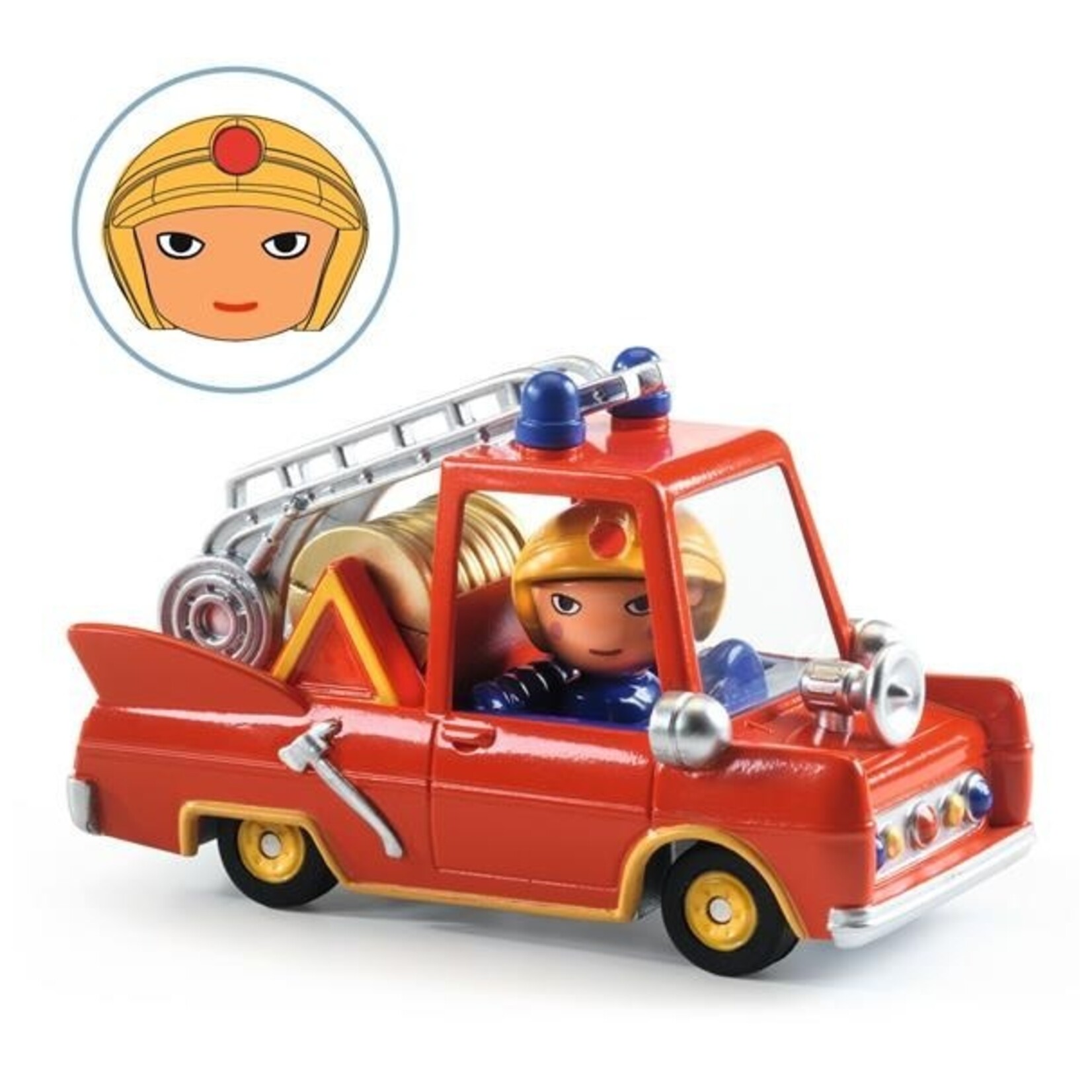 Djeco DJECO - Voiture 'Crazy Motors - Little Fire Truck'