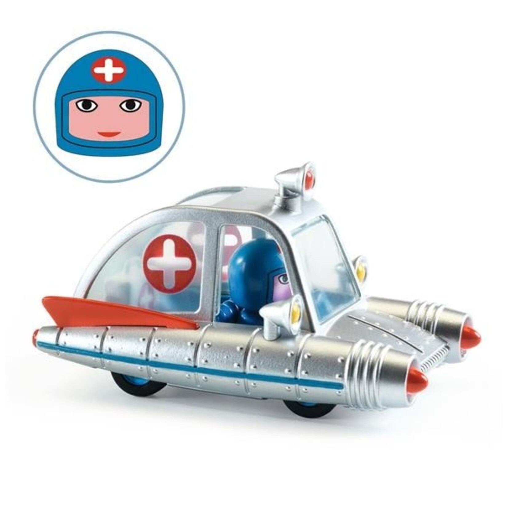 Djeco DJECO - Voiture 'Crazy Motors - Space Ambulance'