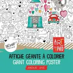Pico PICO - Giant Coloring Poster - Love