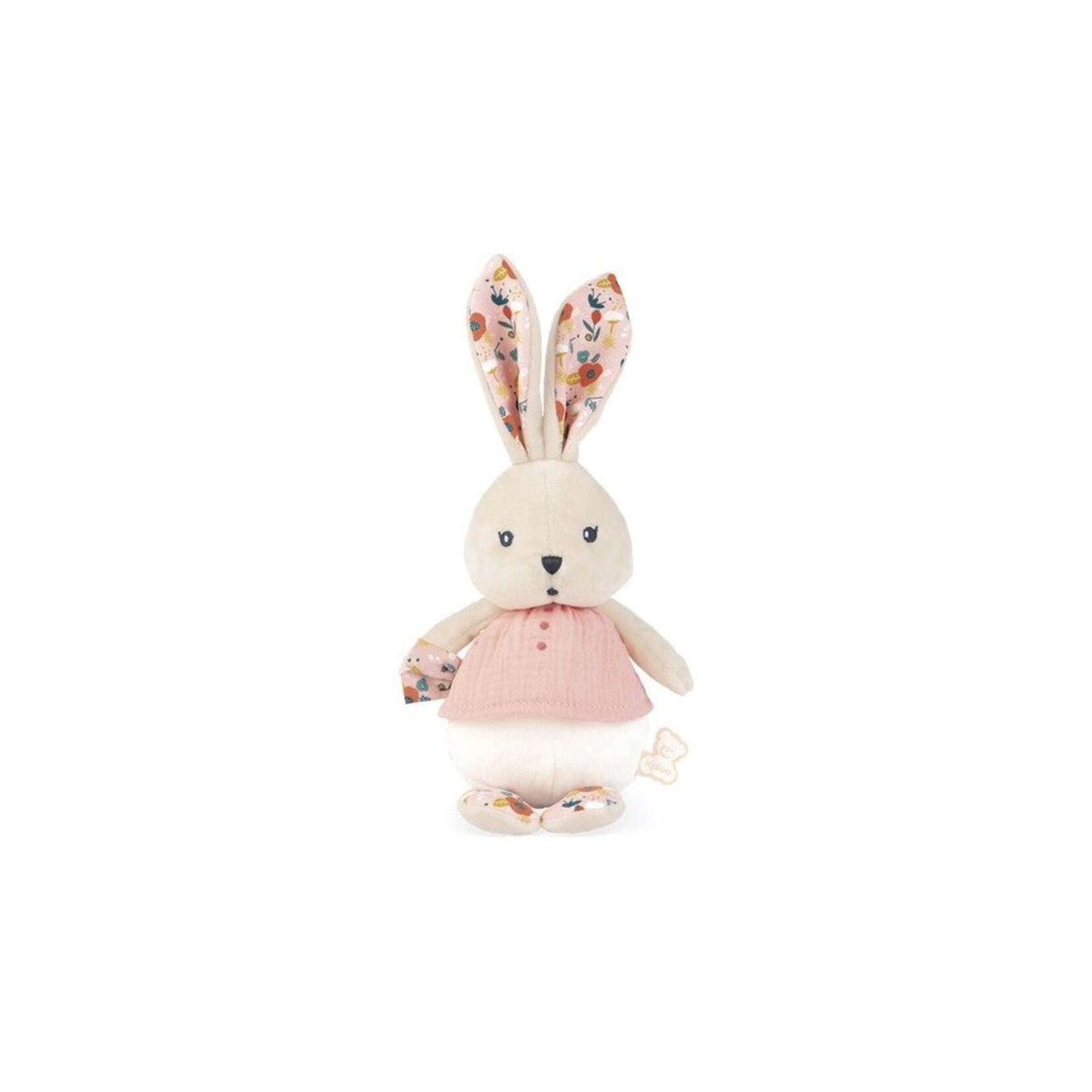 Kaloo KALOO - Peluche lapin coquelicot