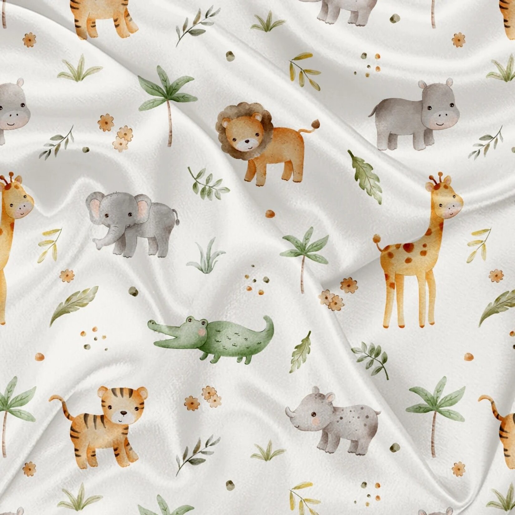 Olé Oops OLE OOPS - Minky blanket - Visit to the Zoo