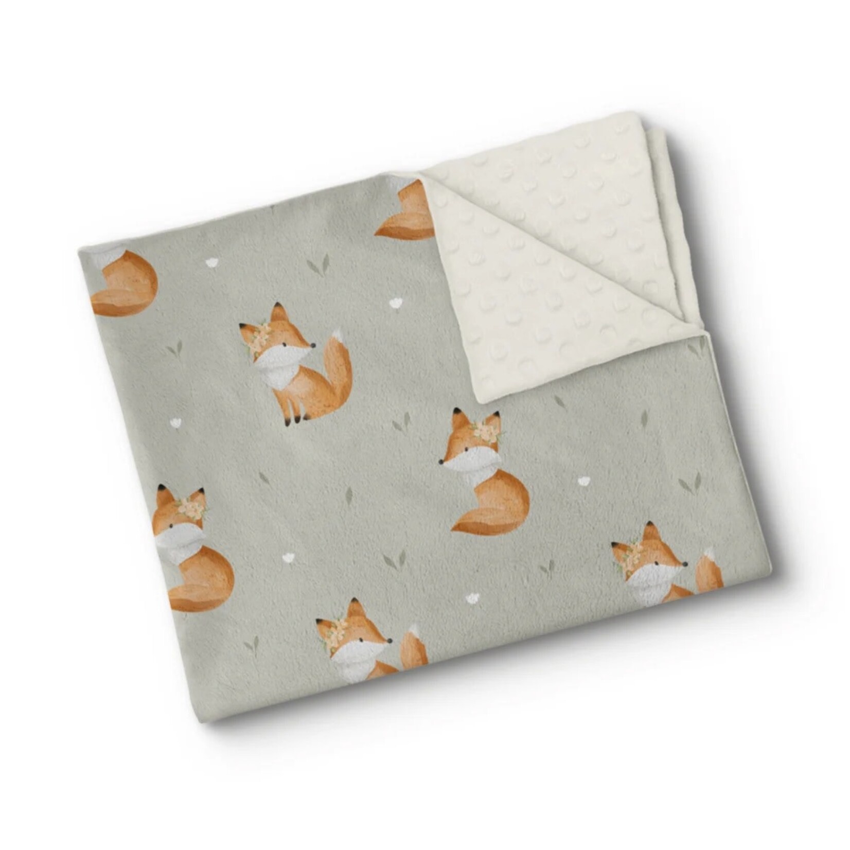 Olé Oops OLÉ OOPS - Minky Blanket - Fox cubs