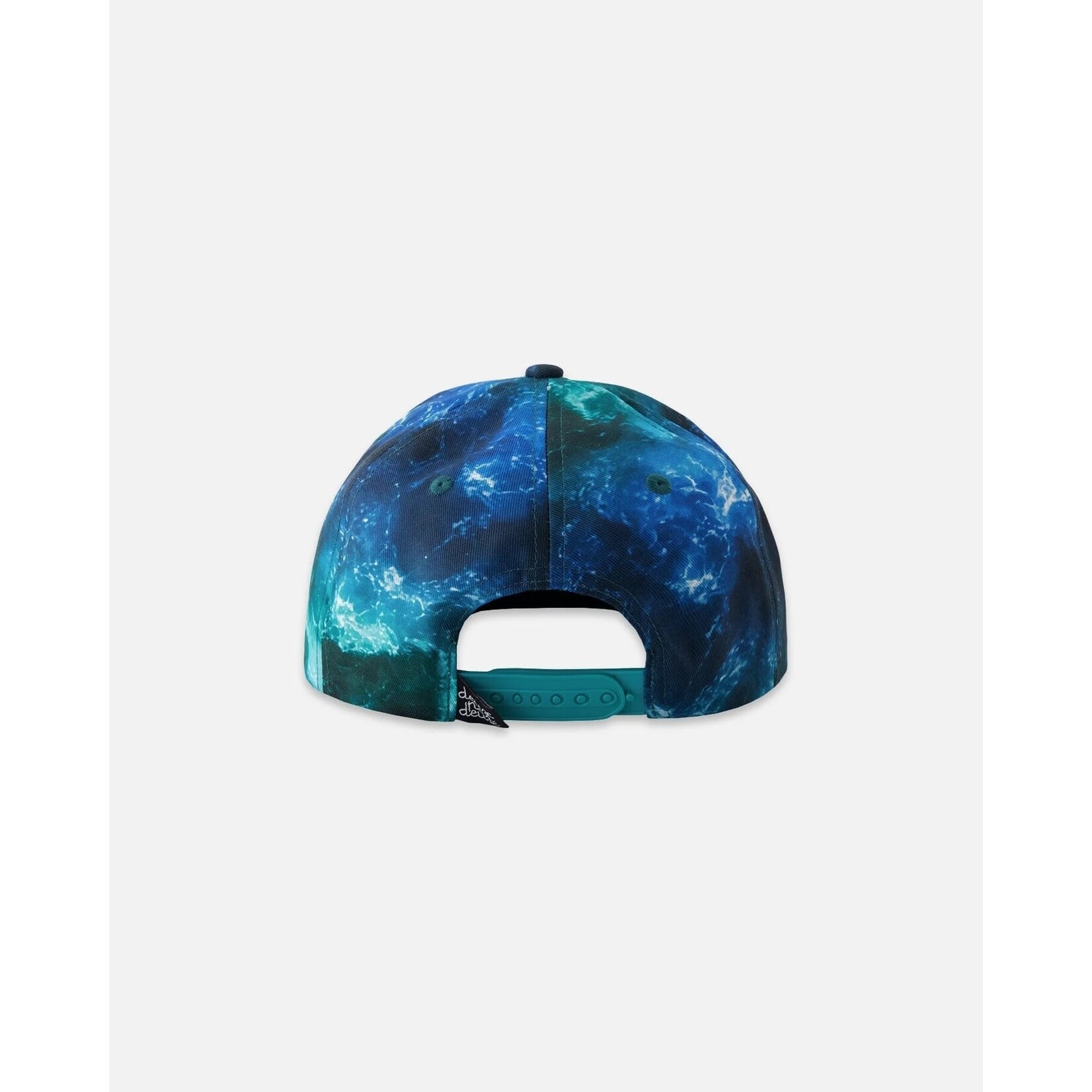 Deux par Deux DEUX PAR DEUX - Blue Cap with Wave Print