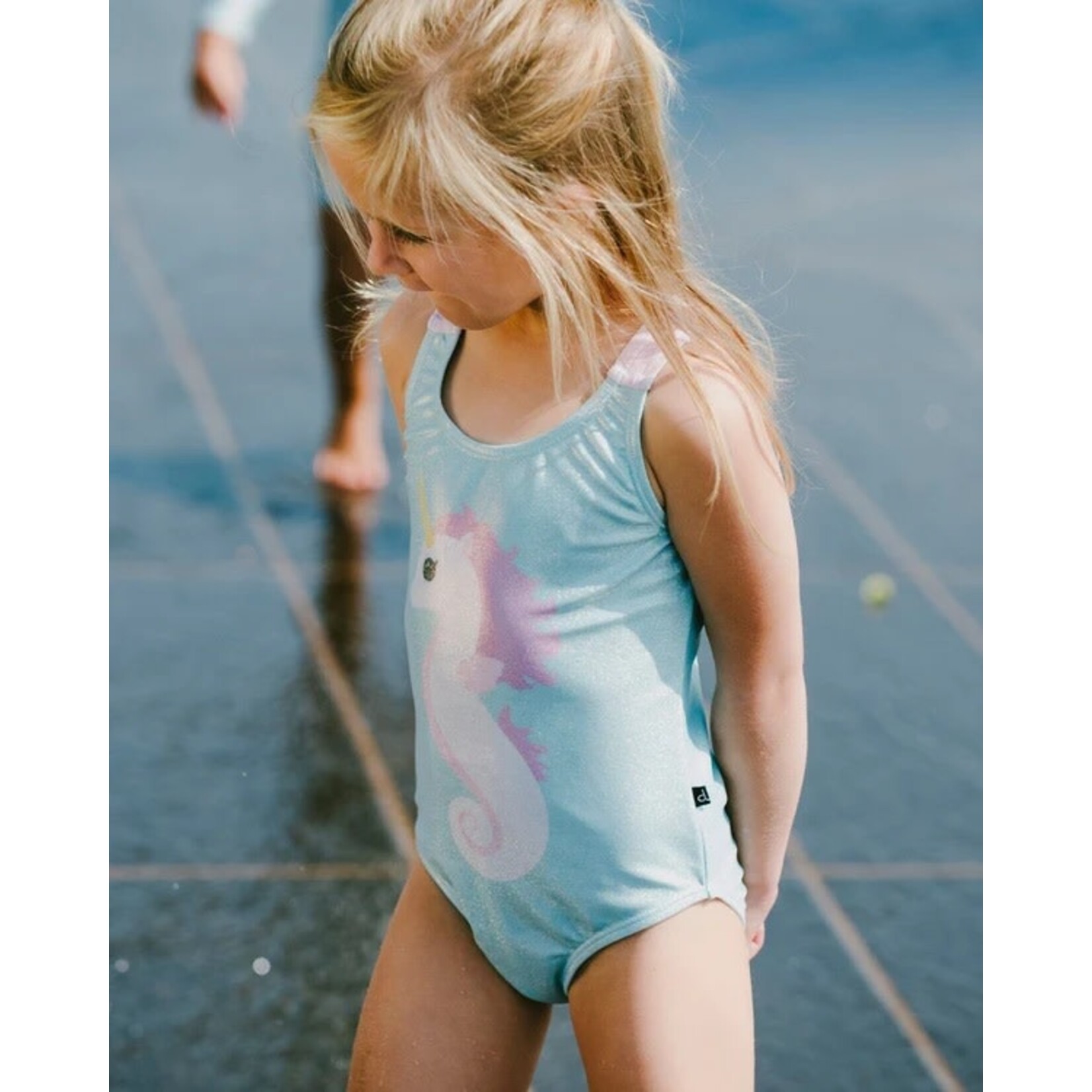 Deux par Deux DEUX PAR DEUX - Aqua one-piece swimsuit UPF50 'Comme un poisson dans l'eau'