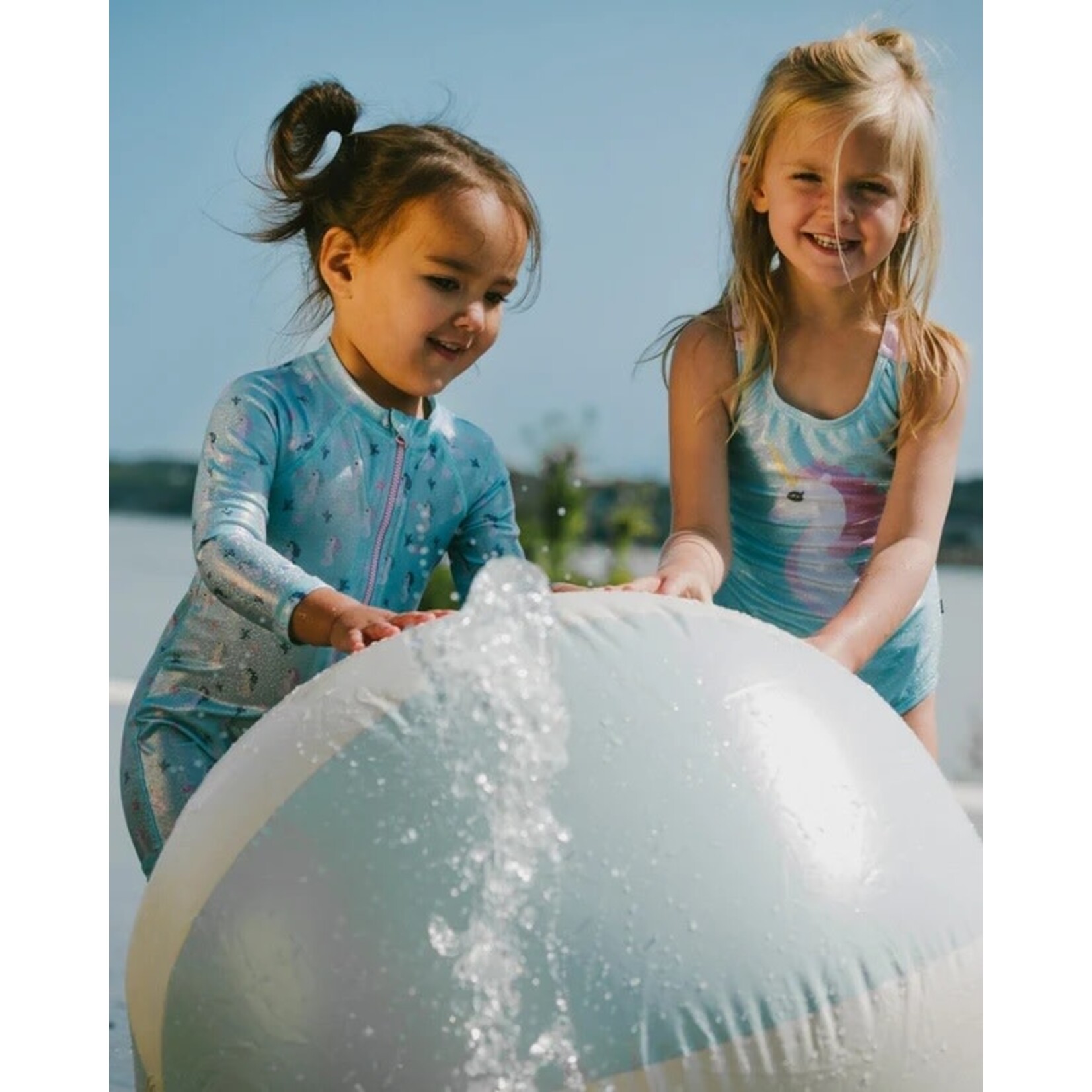 Deux par Deux DEUX PAR DEUX - Maillot de bain une-pièce aqua UPF50 'Comme un poisson dans l'eau'