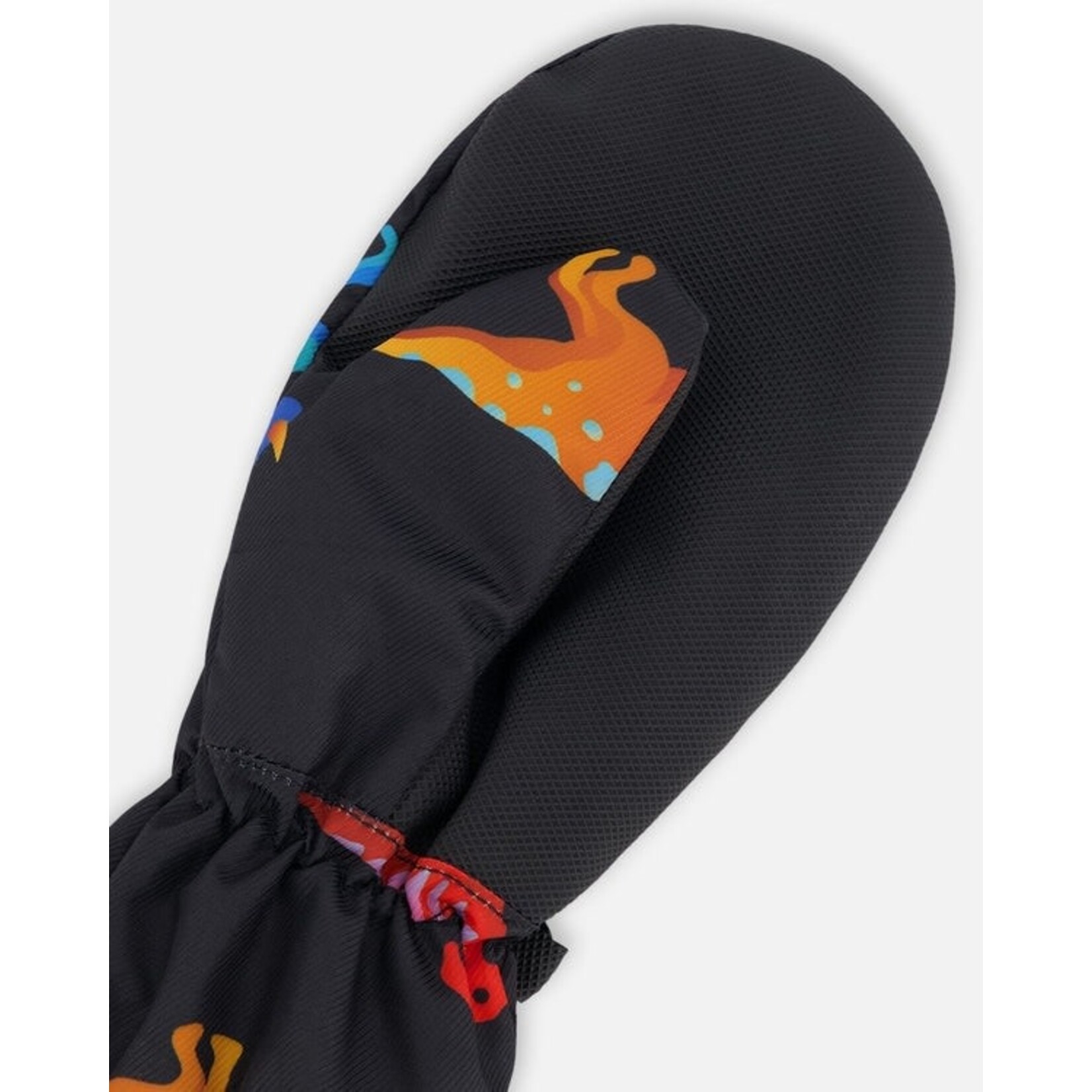 Deux par Deux DEUX PAR DEUX - Mitaines mi-saison en polyester recyclé Imprimé dinosaures 'Brise du Printemps'