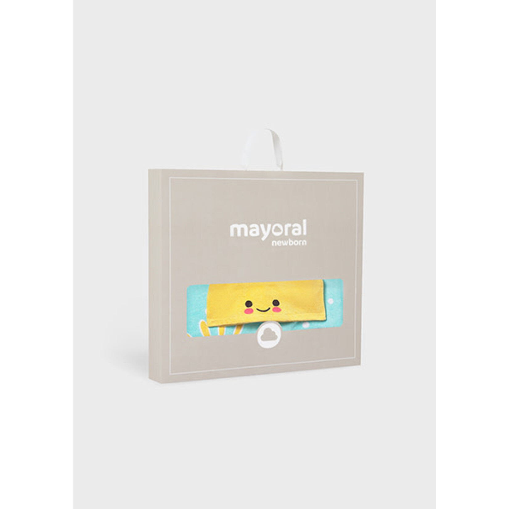 Mayoral MAYORAL - Serviette de plage avec capuchon et motifs de journée ensoleillée