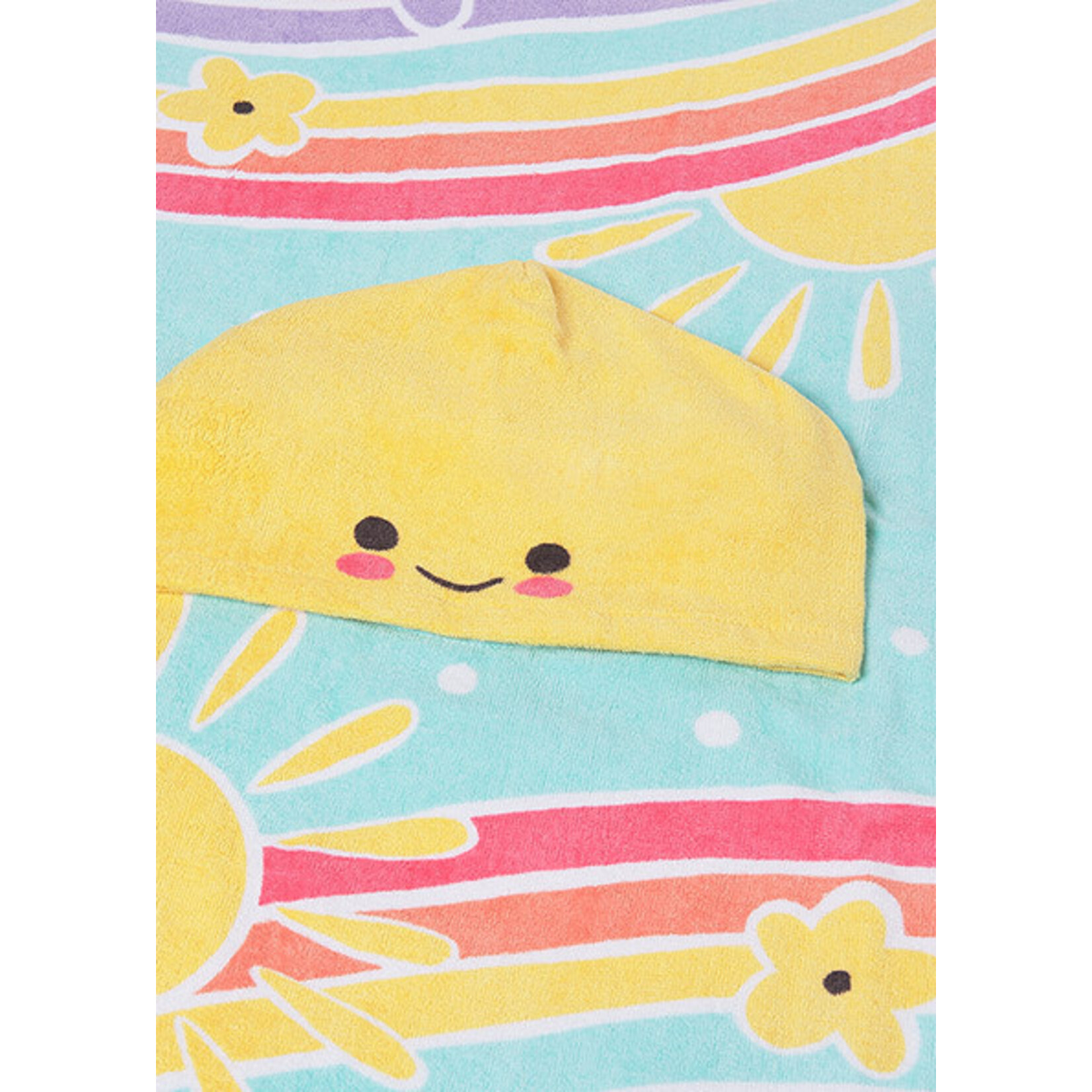 Mayoral MAYORAL - Hooded Beach Towel with Sunny Day Print
