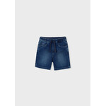 Mayoral MAYORAL - Short Bermuda shorts in soft dark denim 'Jogger'