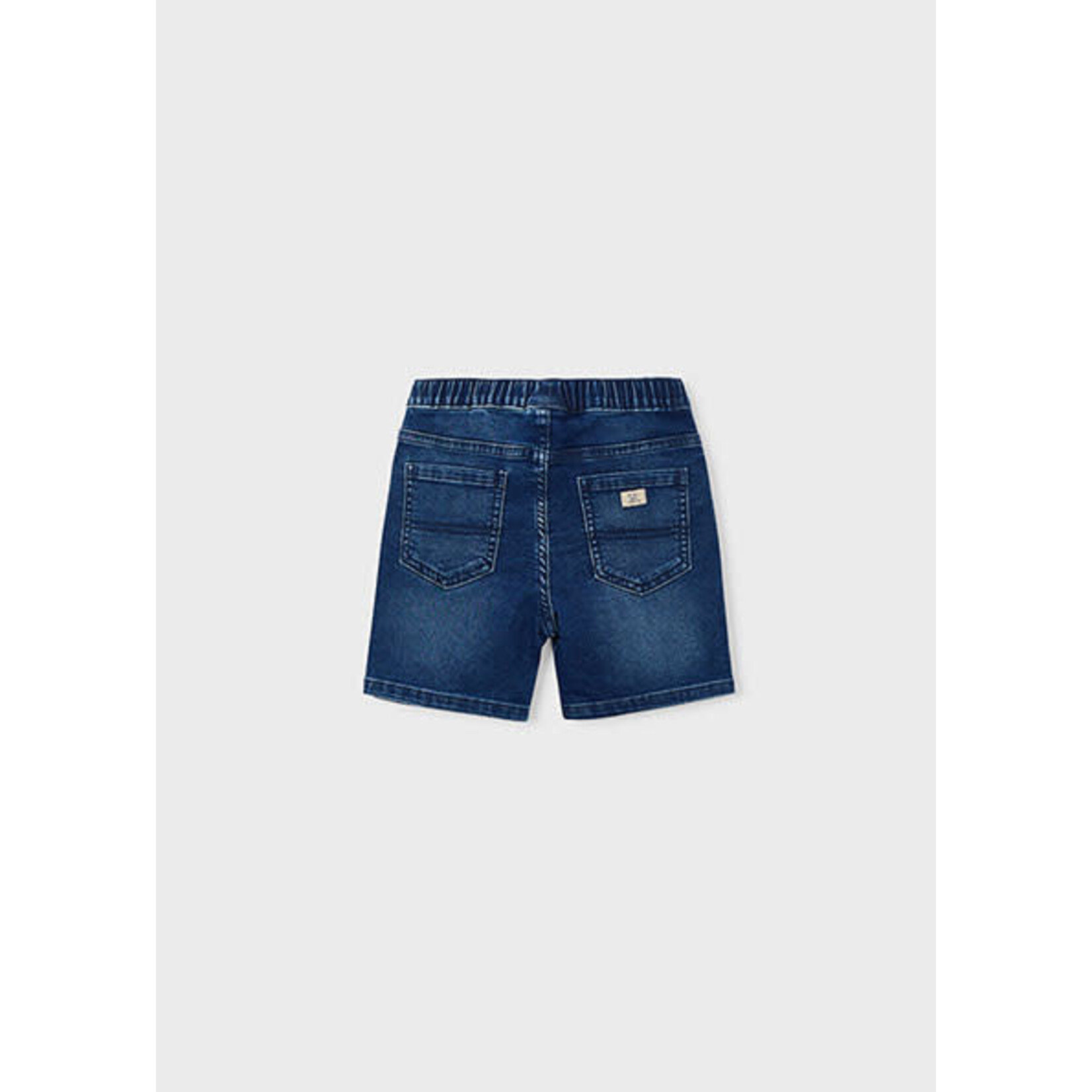 Mayoral MAYORAL - Short Bermuda shorts in soft dark denim 'Jogger'