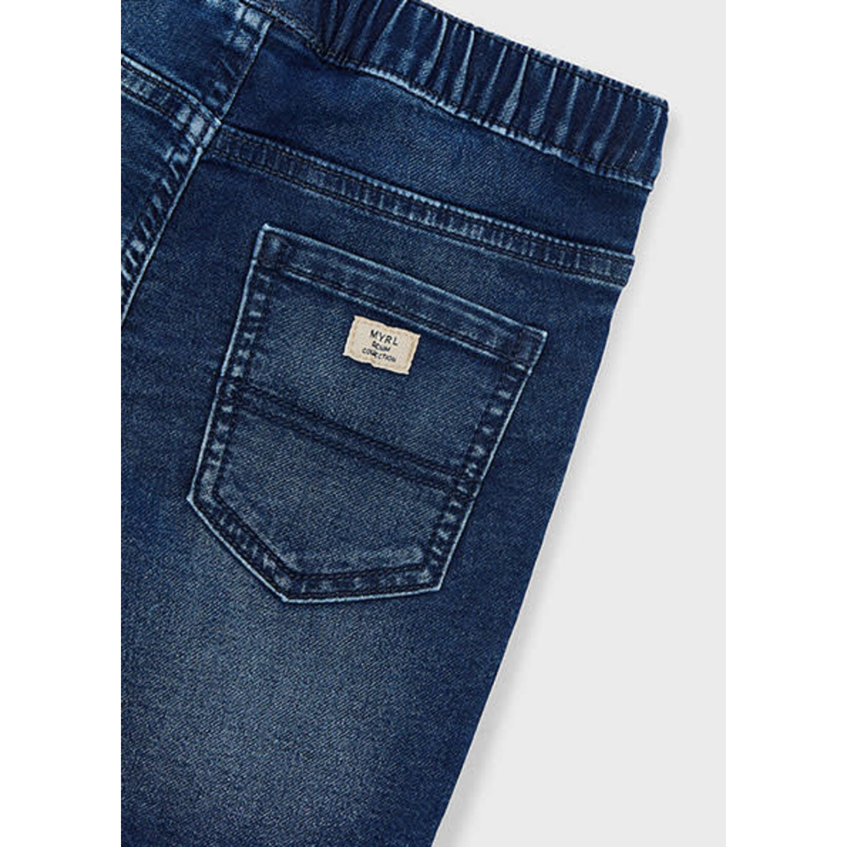 Mayoral MAYORAL - Short Bermuda shorts in soft dark denim 'Jogger'