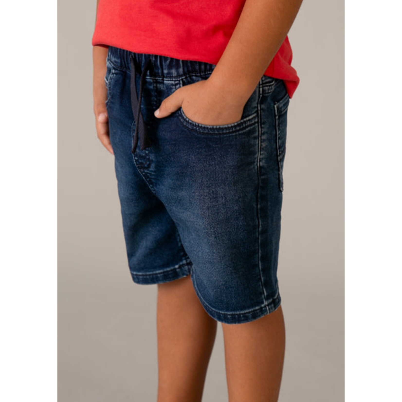 Mayoral MAYORAL - Short Bermuda shorts in soft dark denim 'Jogger'