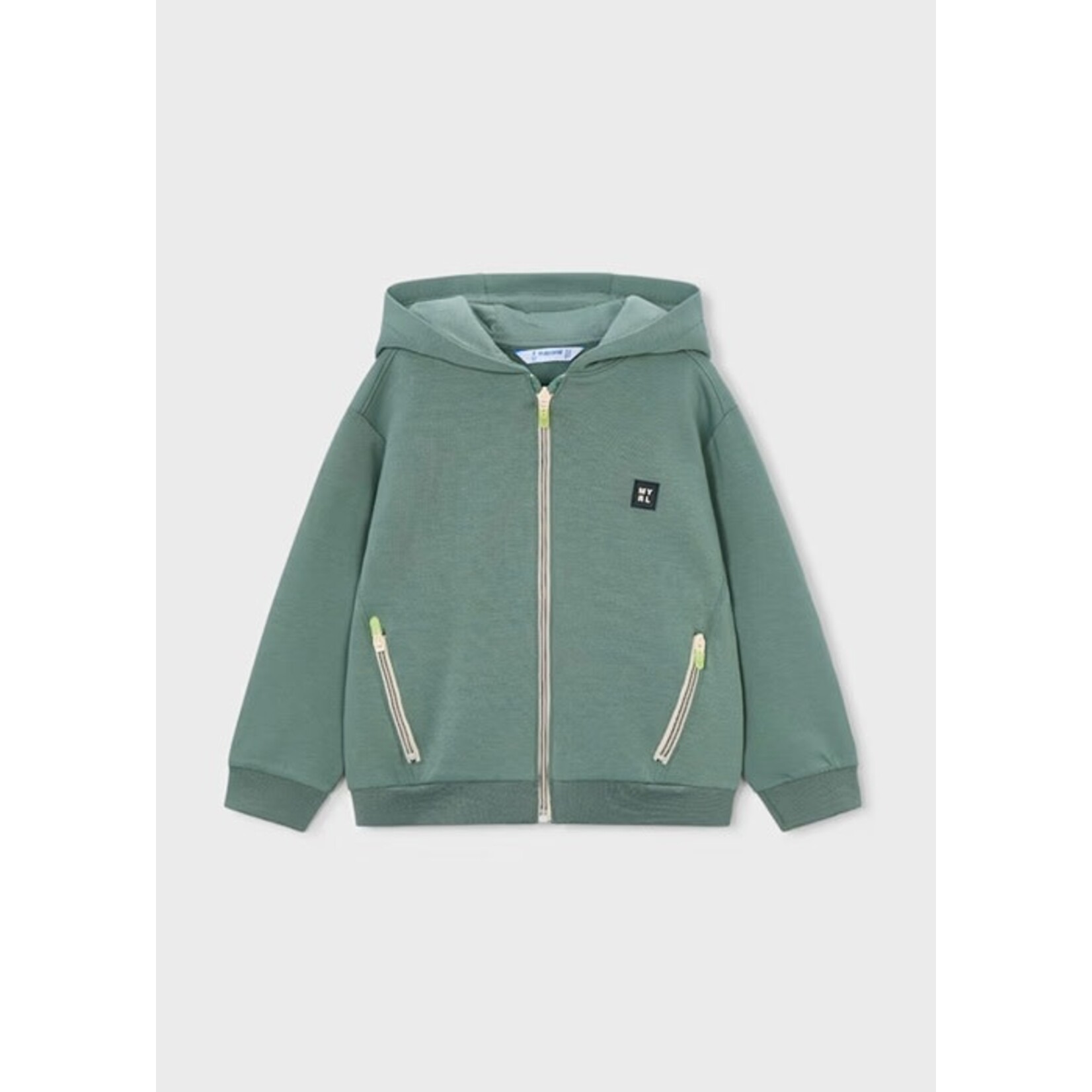 Mayoral MAYORAL - Veste vert forêt à capuche et à fermeture éclair