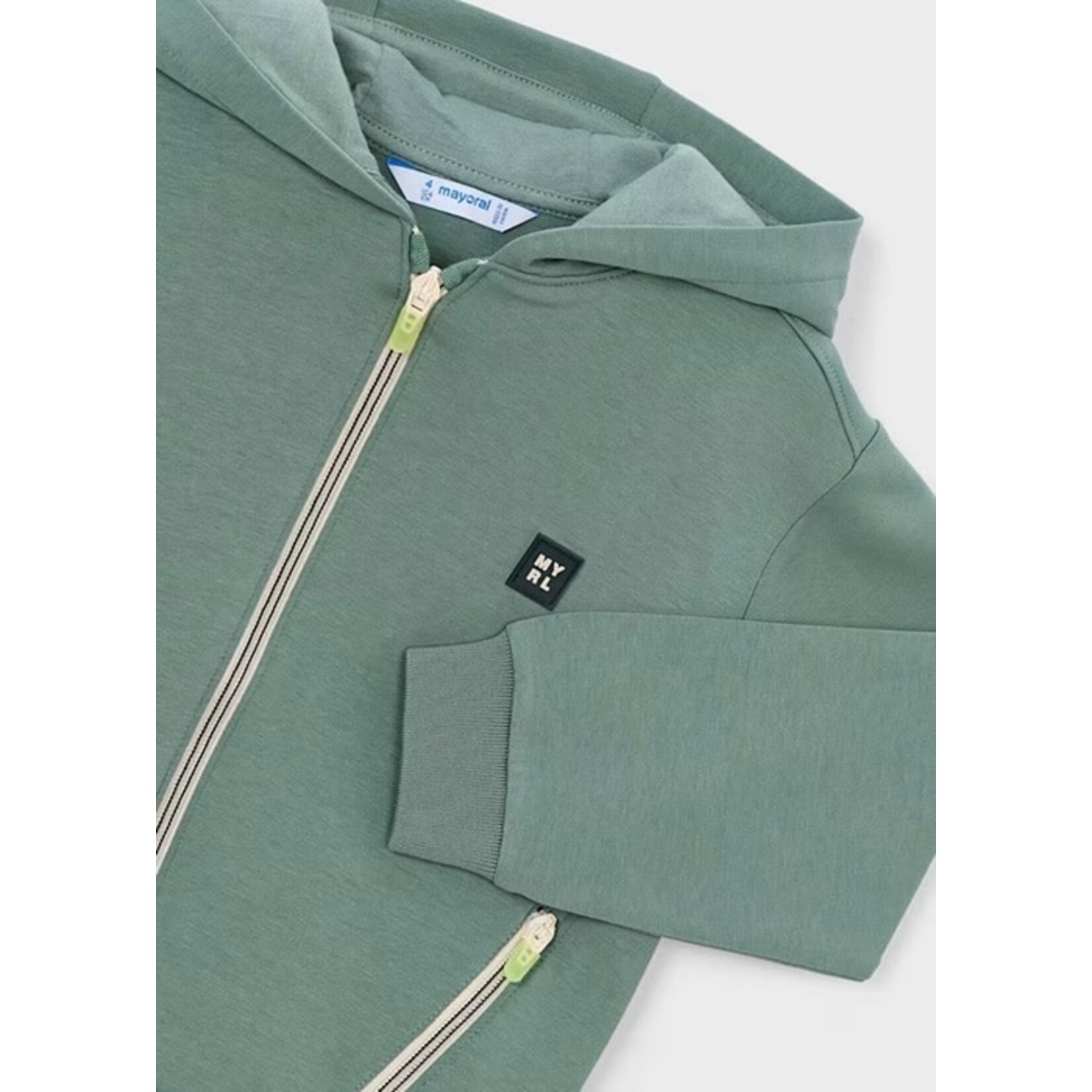 Mayoral MAYORAL - Veste vert forêt à capuche et à fermeture éclair