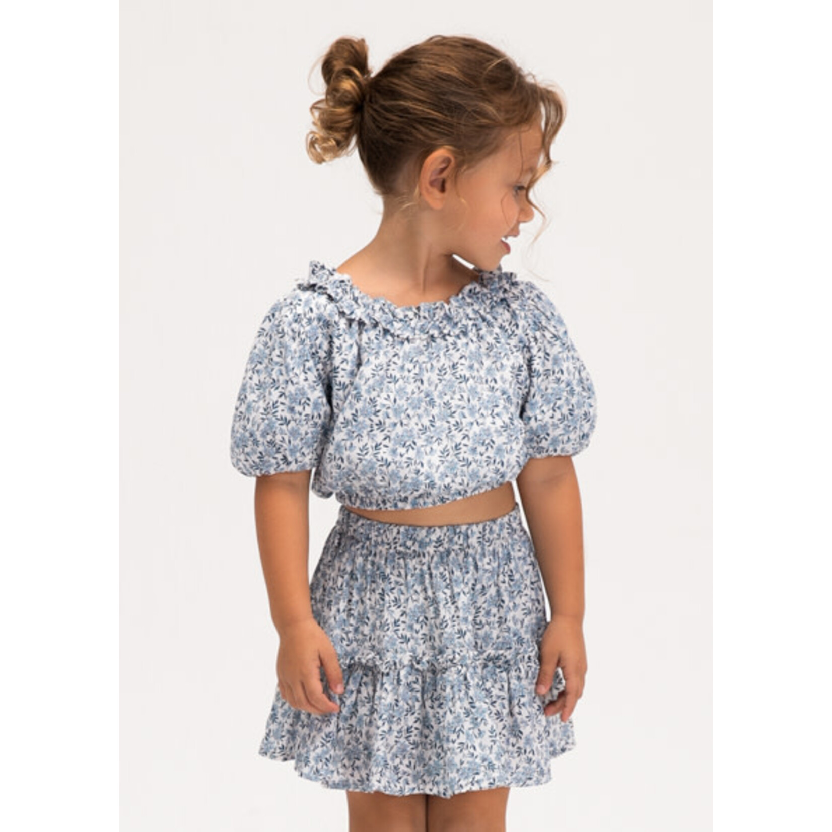 Mayoral MAYORAL - Floral Tiered Skort