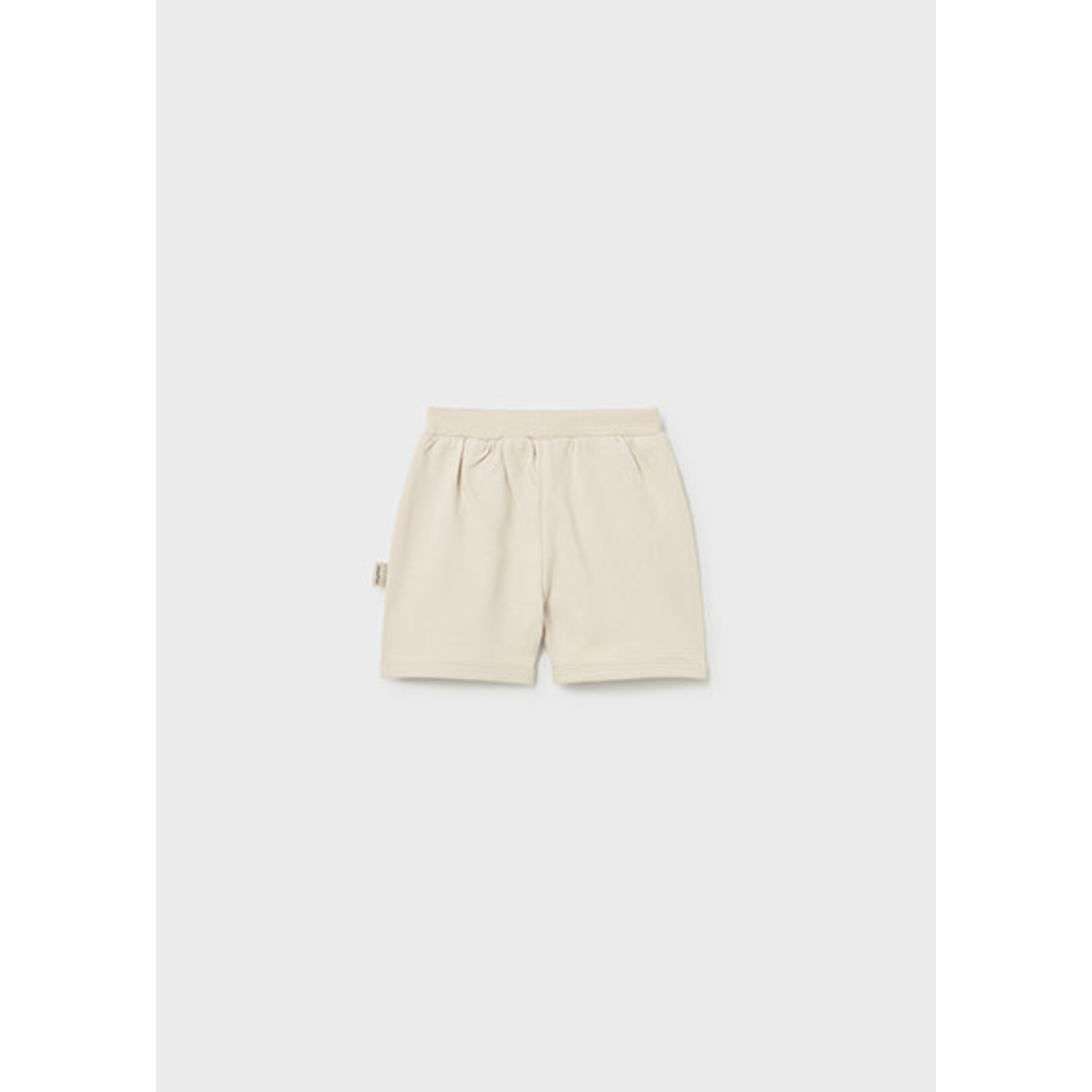Mayoral MAYORAL - Short beige en molleton avec un cordon à la taille