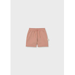 Mayoral MAYORAL - Dusty rose fleece shorts with a drawstring waist