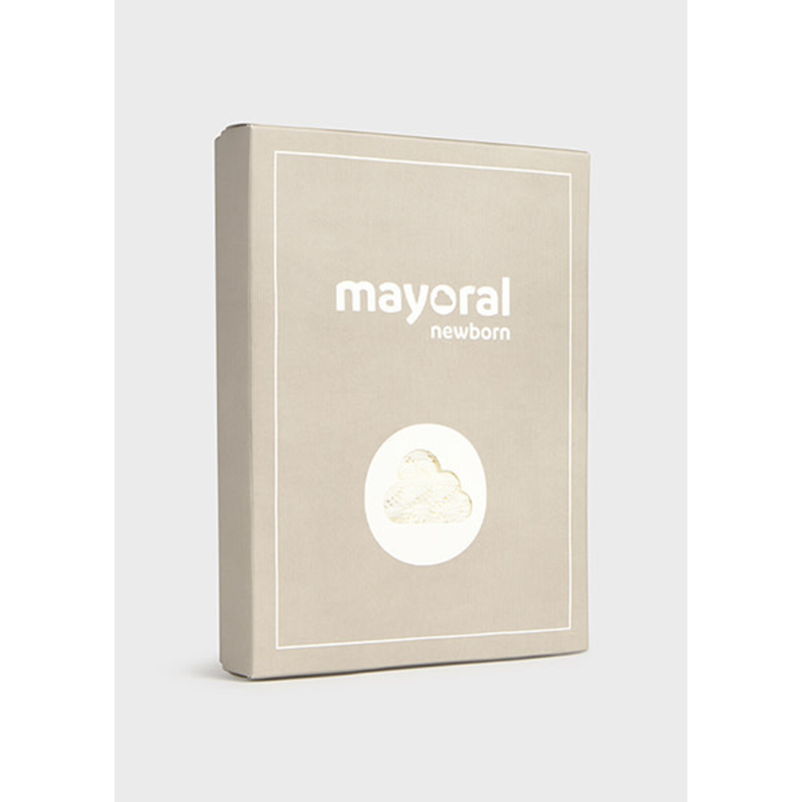 Mayoral MAYORAL - 2-piece set - Knitted sweater and beige leg warmers for newborns