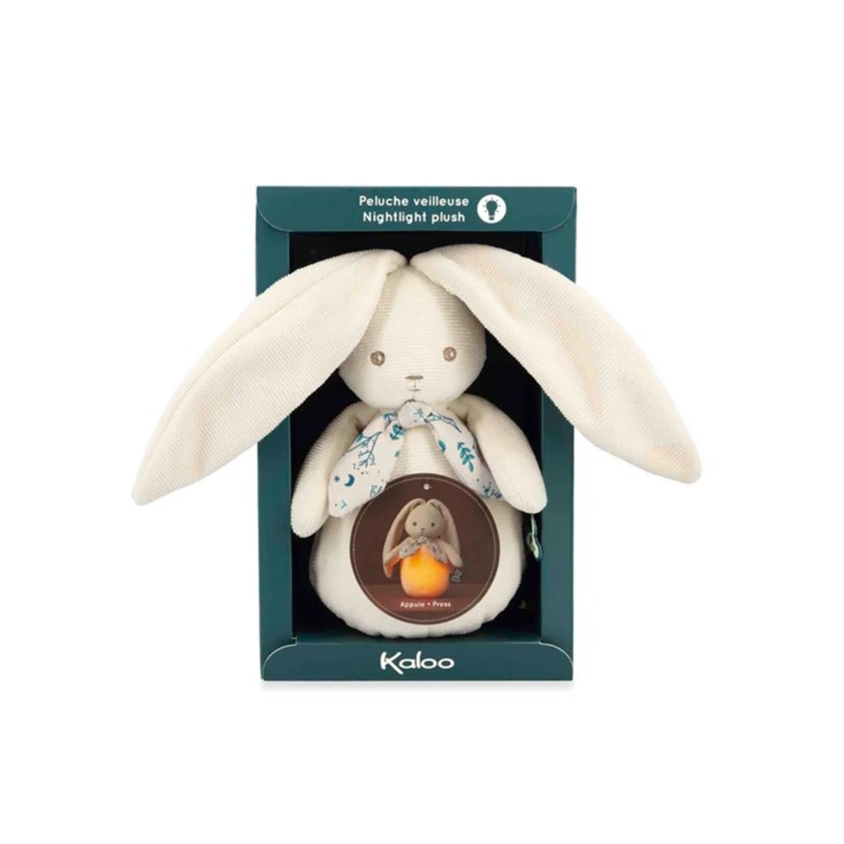 Kaloo KALOO - Portable nightlight plush - Cream Lapinoo