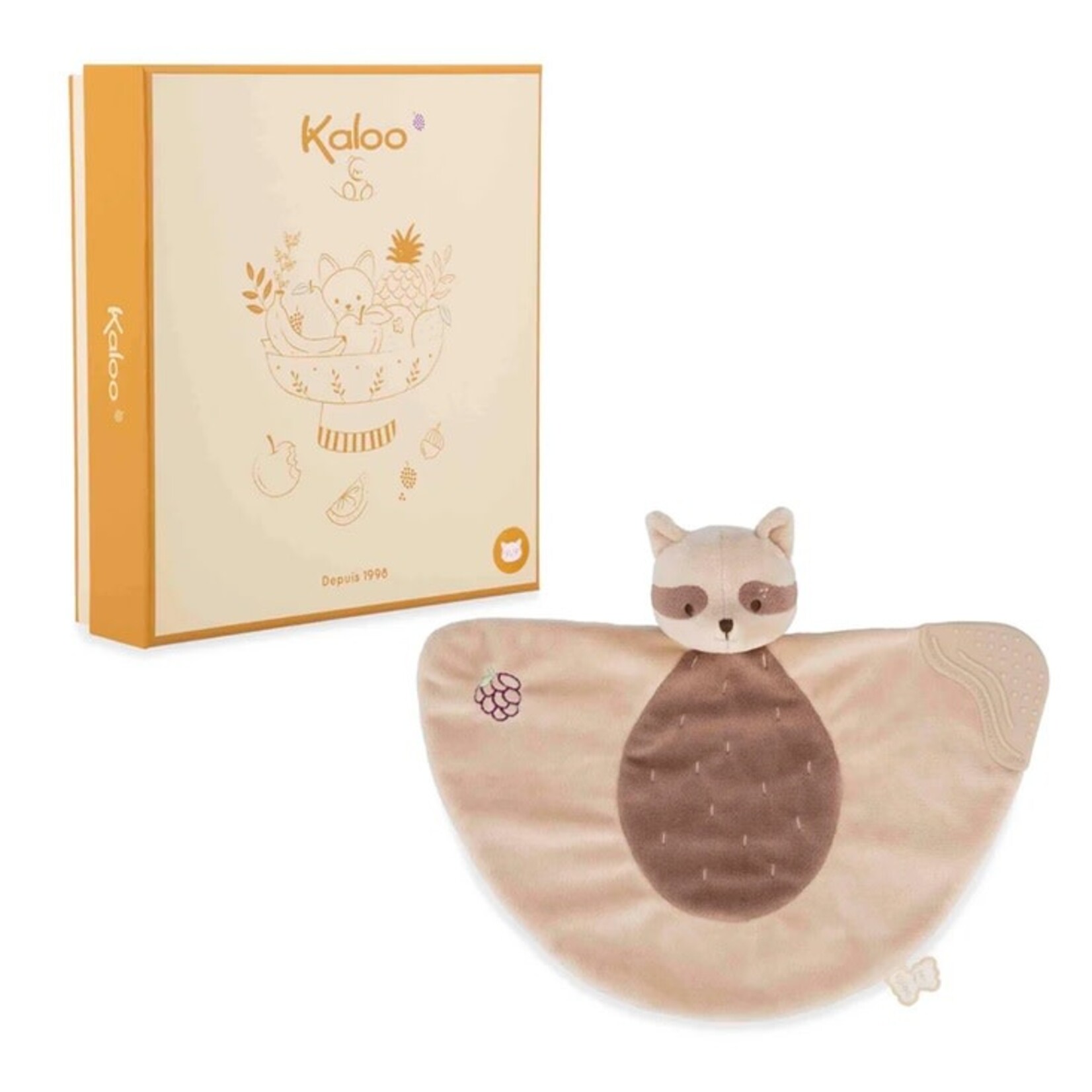 Kaloo KALOO - Doudou de dentition grignoti - Raton laveur