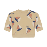 Noppies NOPPIES - Chandail à manches longues beige avec imprimé de voilier 'Sail Away'