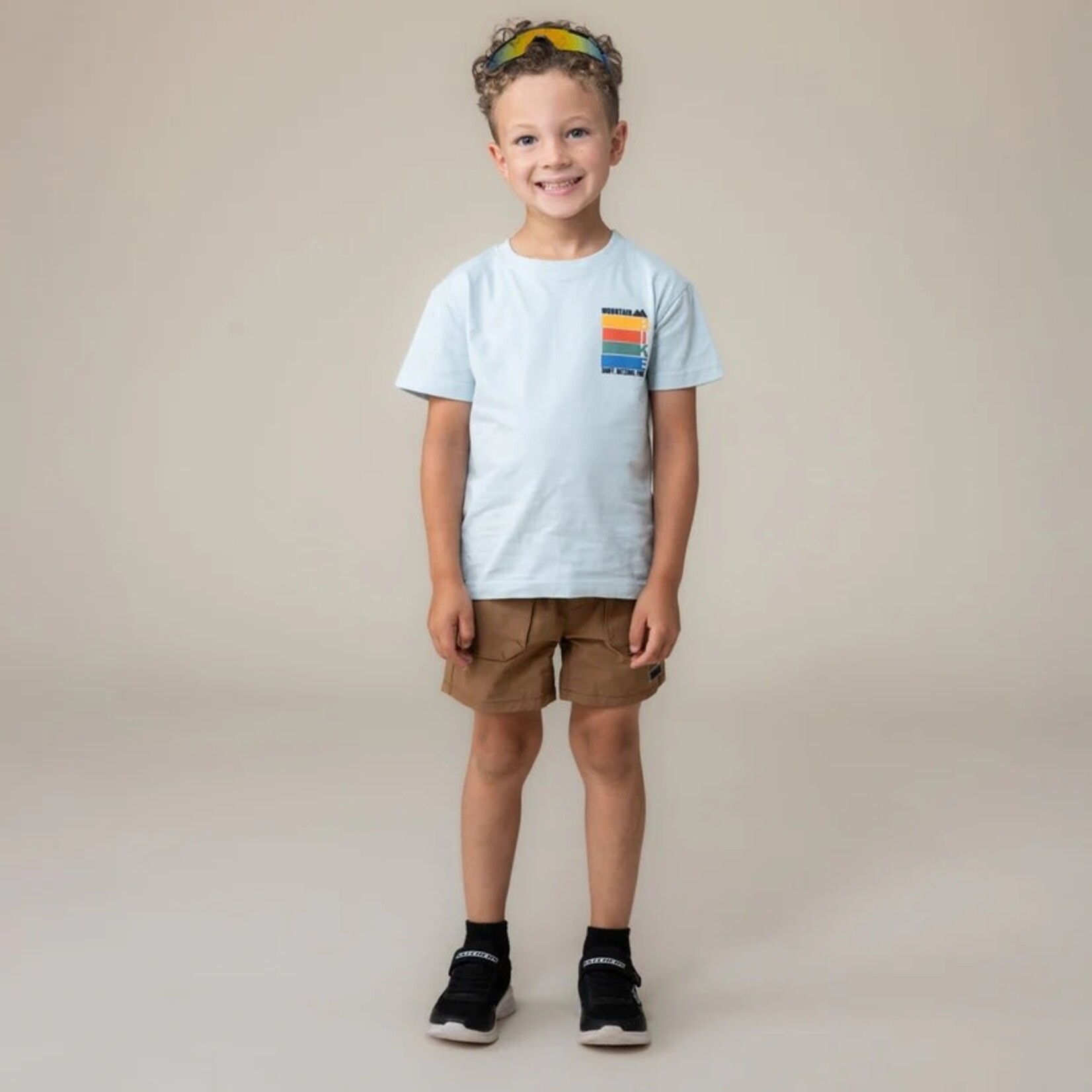 Nanö NANÖ - Short bermuda uni brun 'Tout terrain'