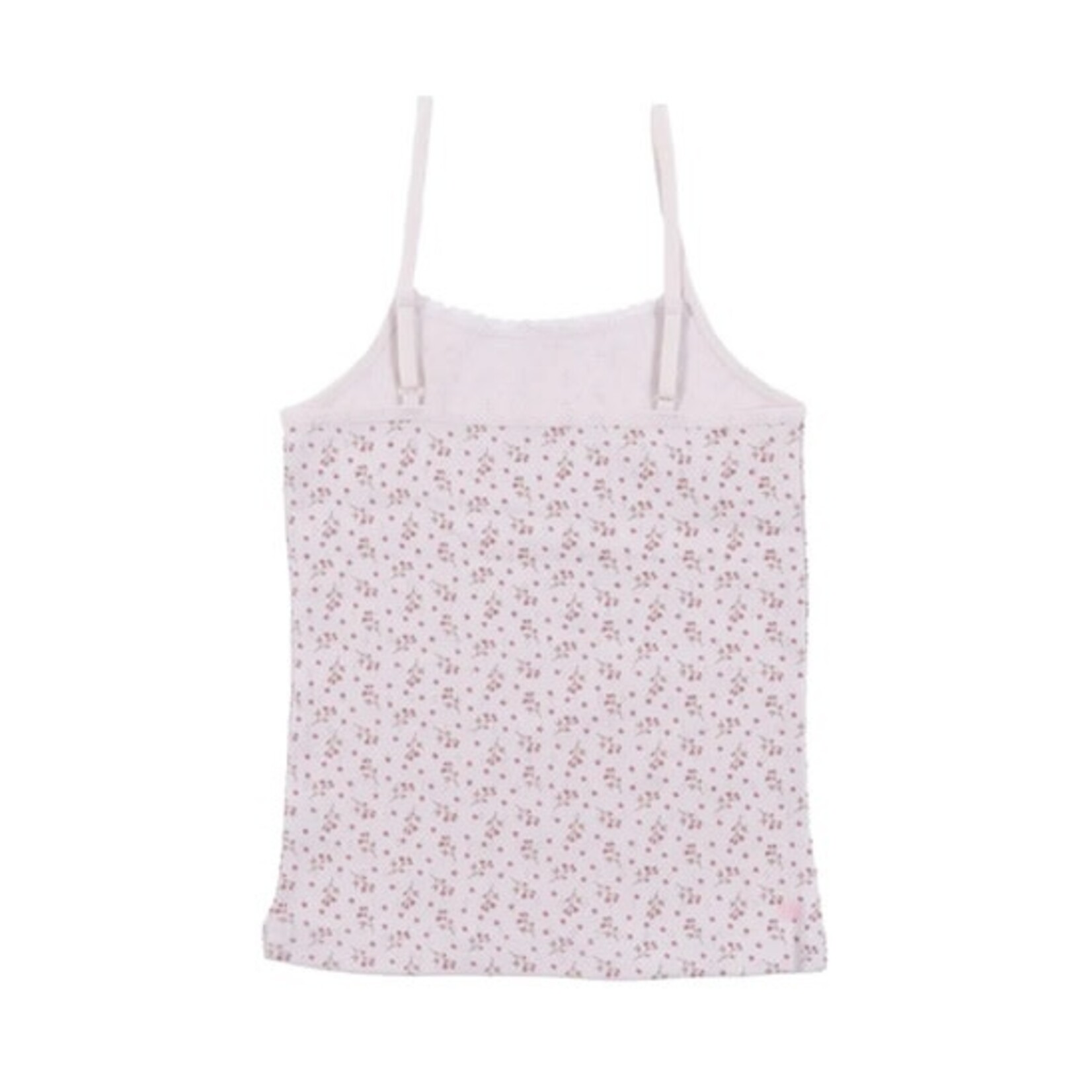 Nanö NANÖ - Set of 2 camisoles 'Pink - White with flowers'